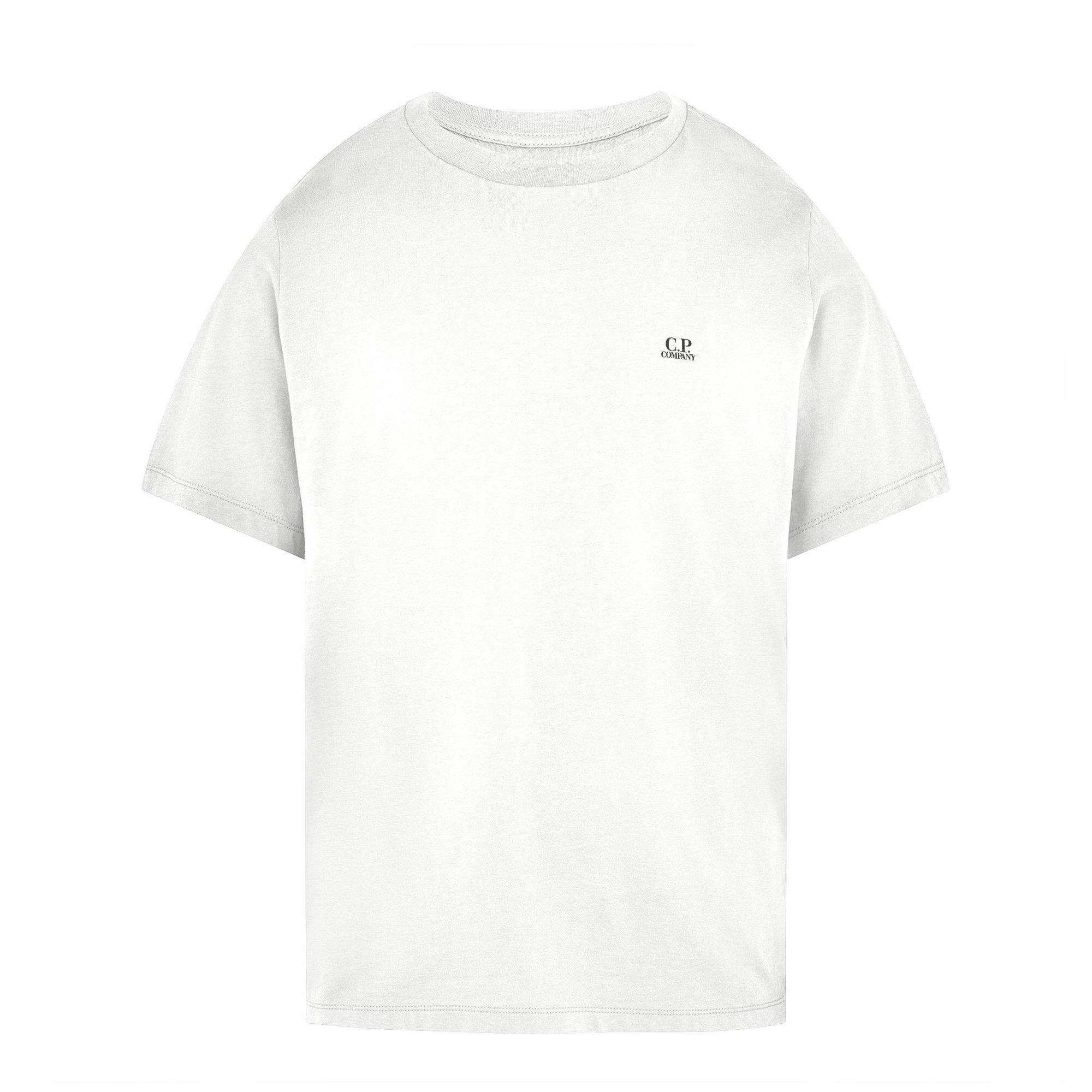 CP Company | Jsy Sml Logo Tee Sn41 | Regular Fit T-Shirts | Sports ...