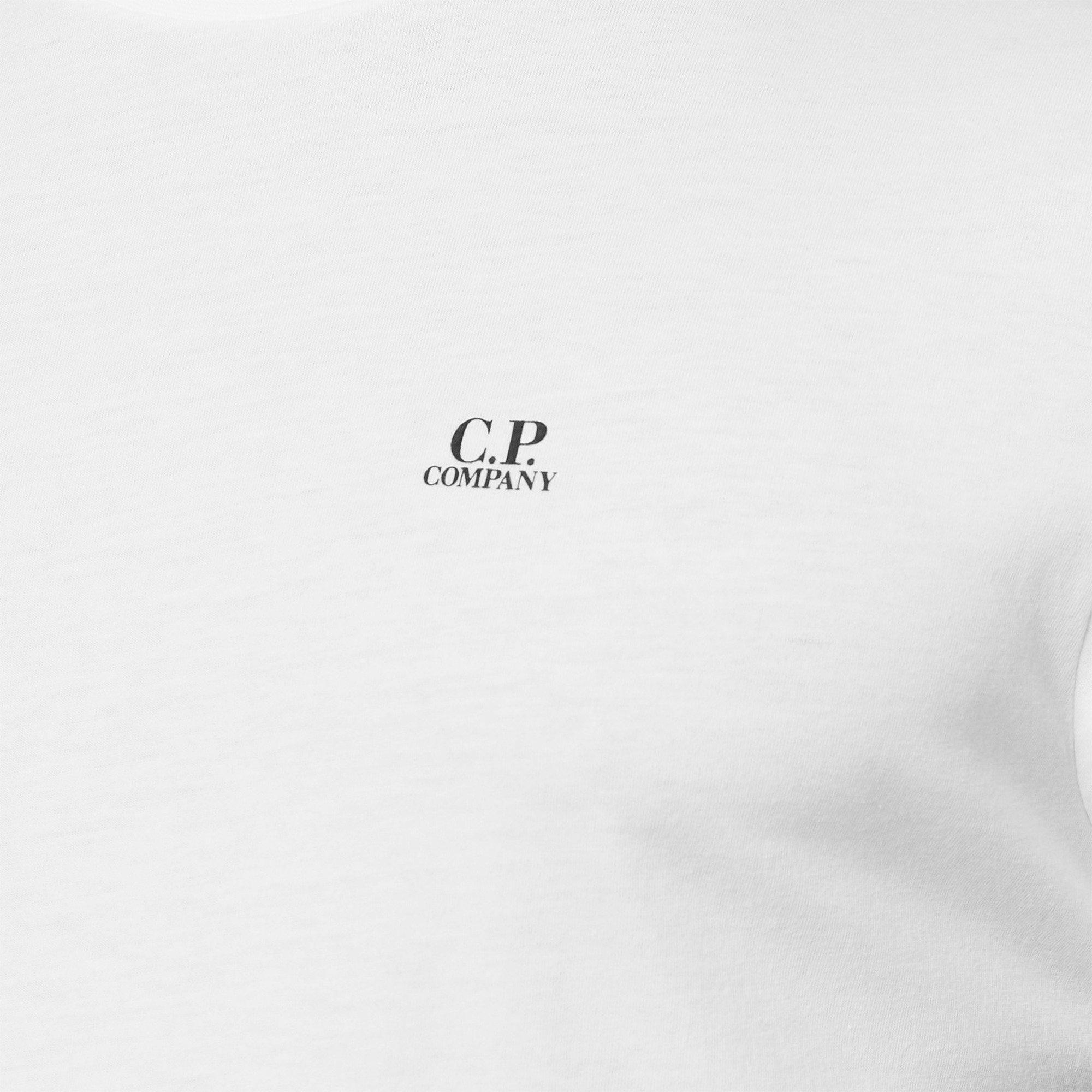 Gauze White - CP Company - Jersey Logo Patch T-shirt - 3
