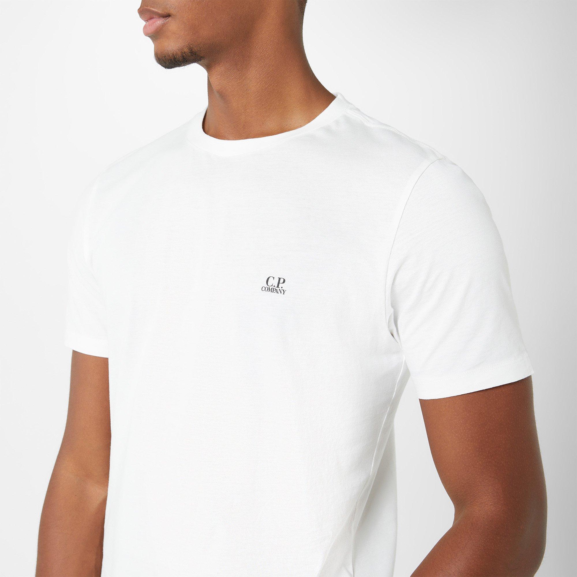 Gauze White - CP Company - Jersey Logo Patch T-shirt - 4