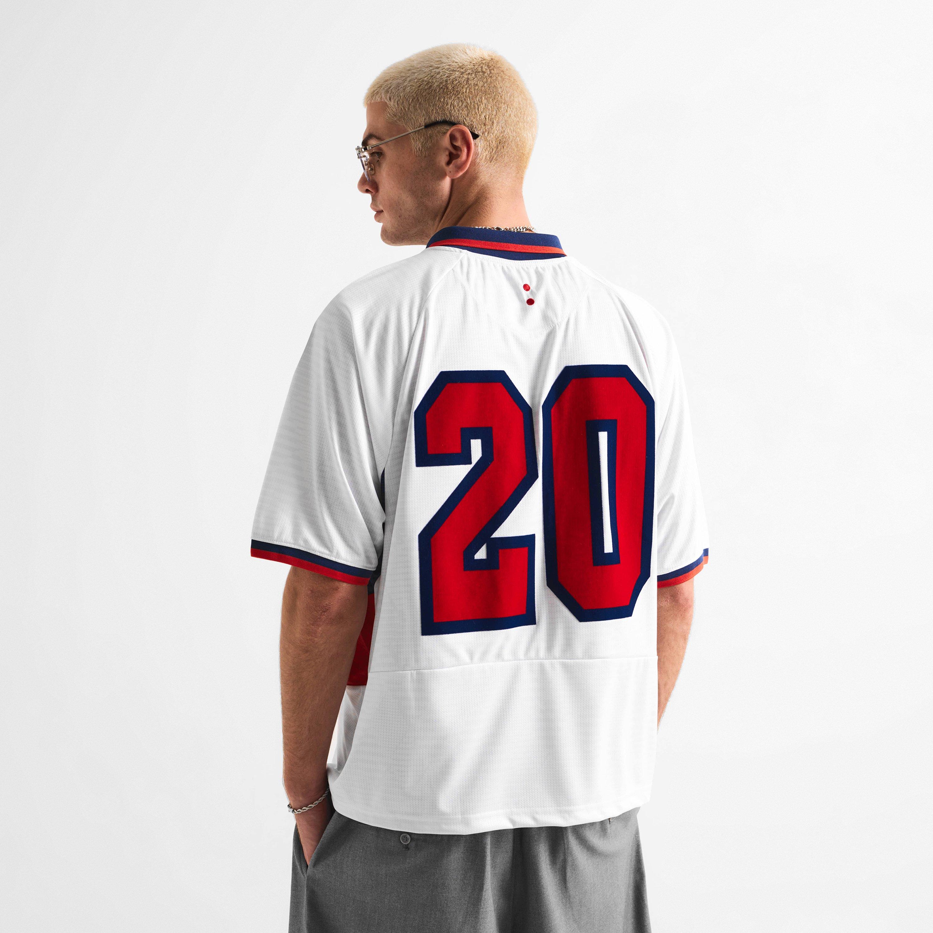 England - about:blank - Men's Oversized Fit T-Shirt - 4