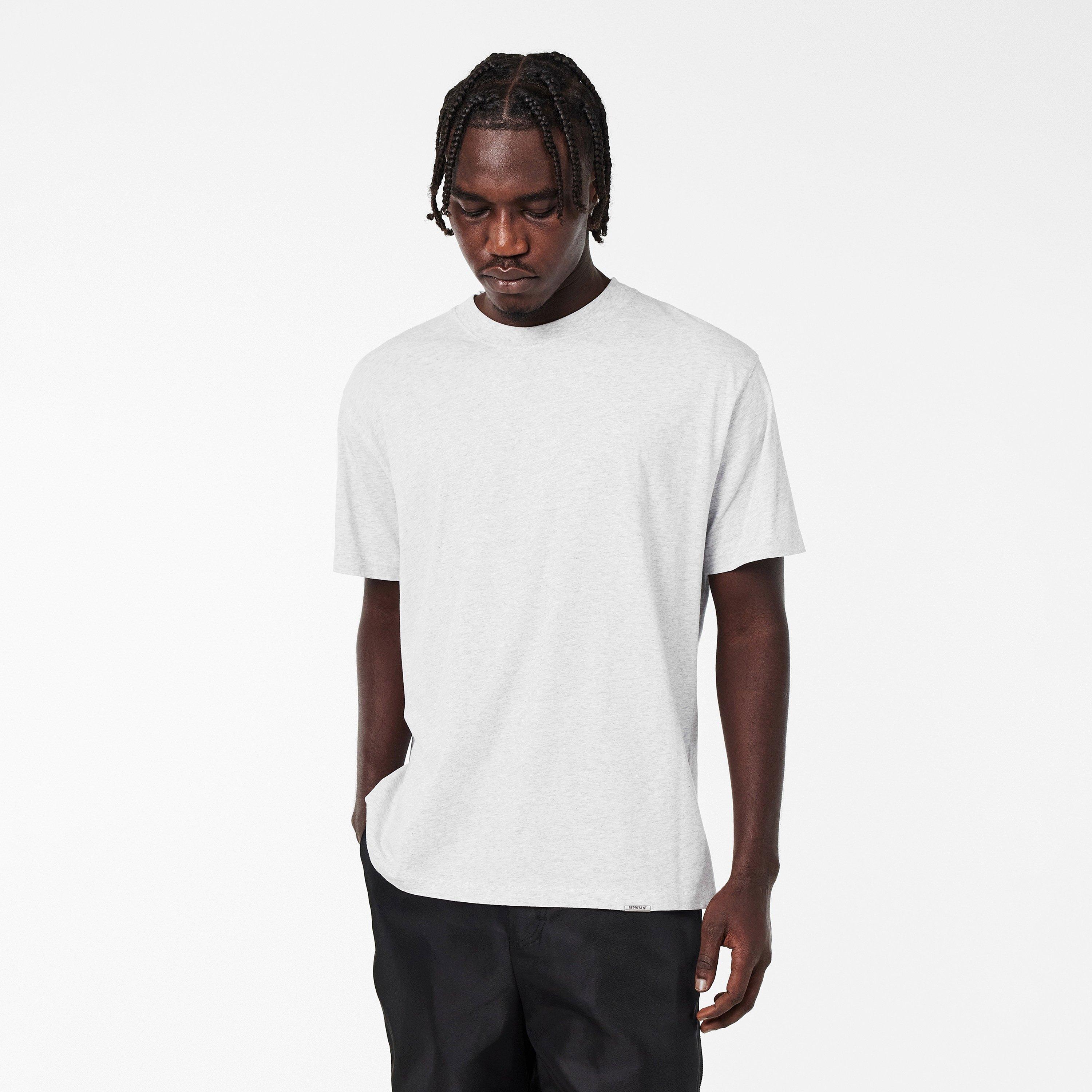 Ice Grey Marl - Represent - Men's Regular Fit T-Shirt - 3