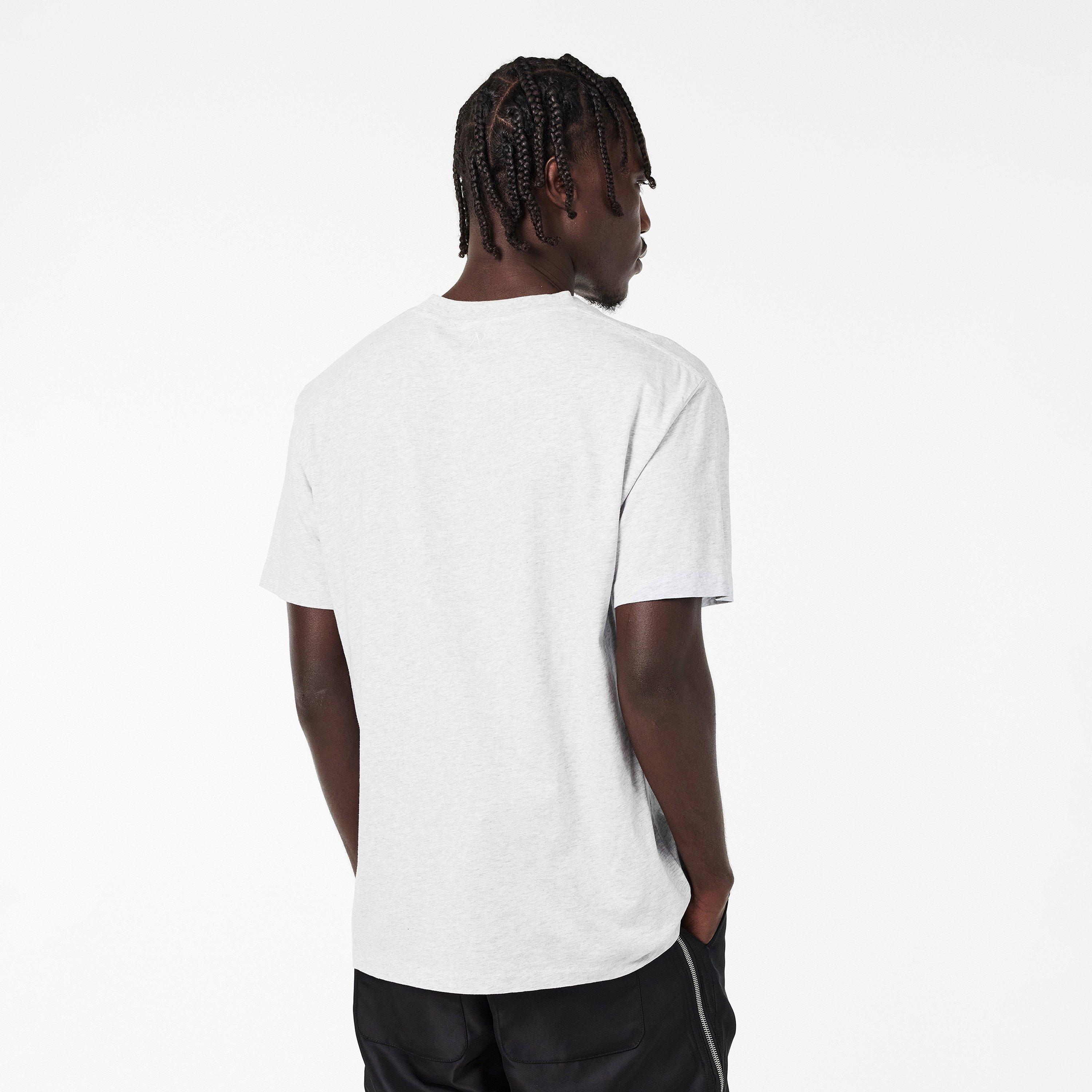 Ice Grey Marl - Represent - Men's Regular Fit T-Shirt - 4