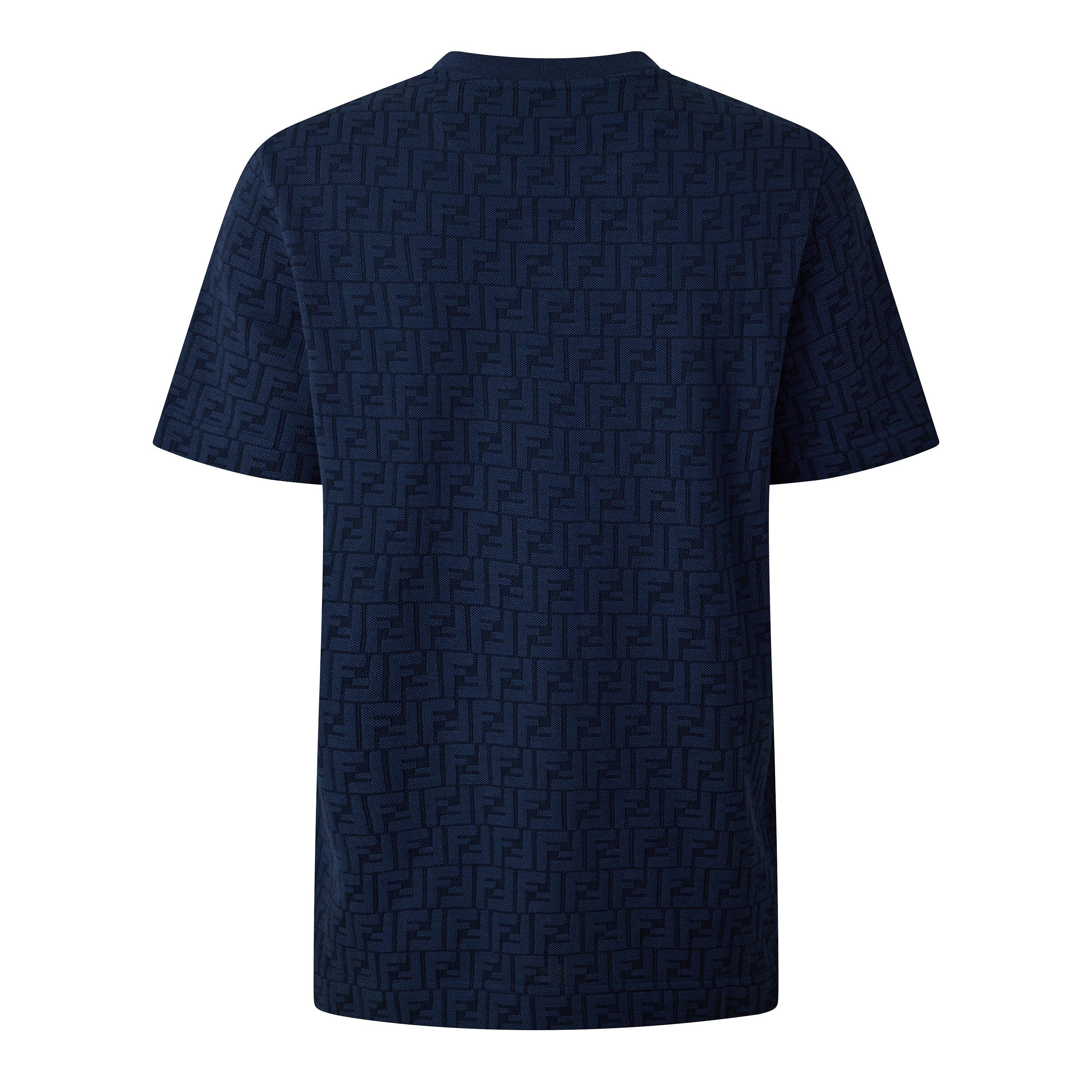 Blue - Fendi - Fendi AO FF Tee Sn63 - 2