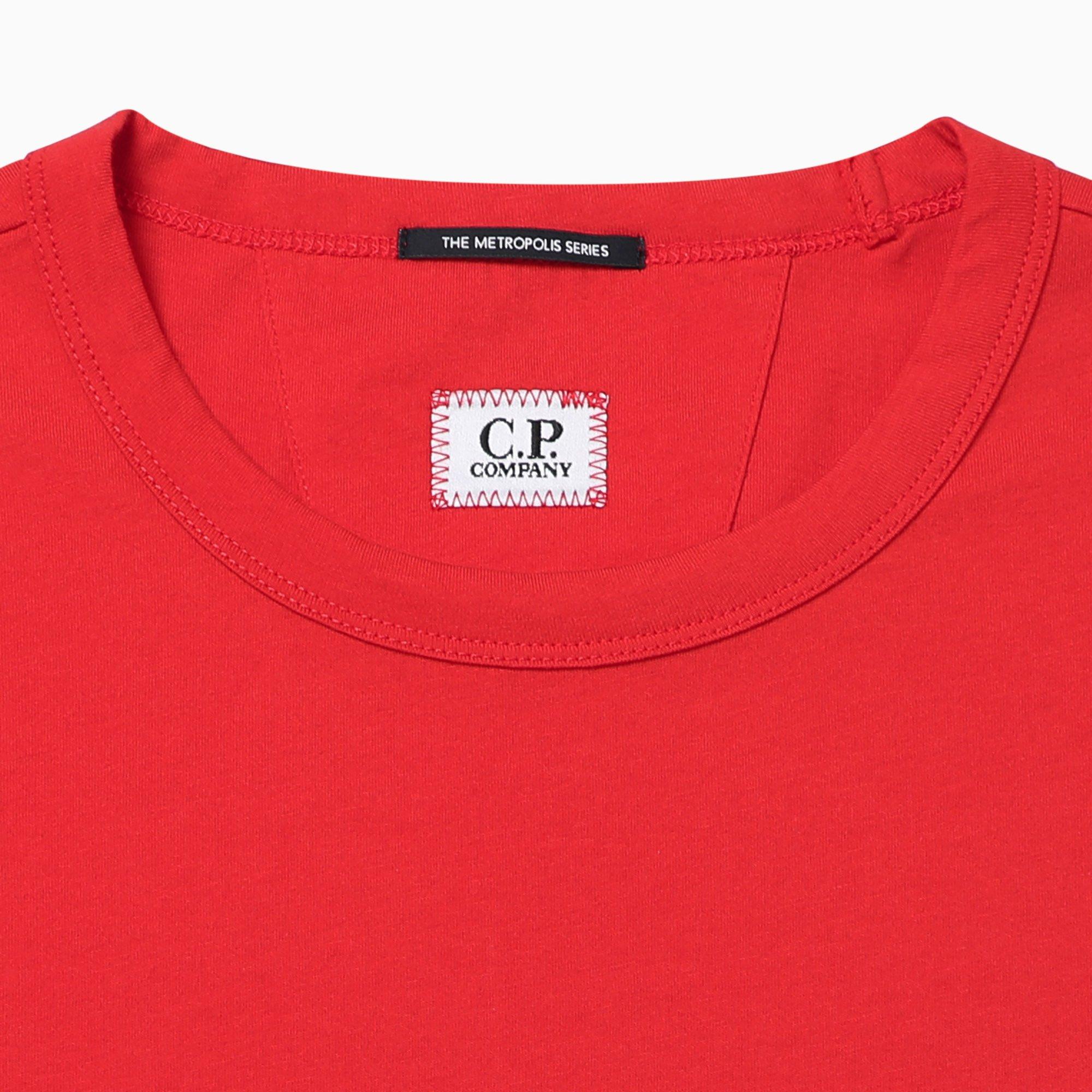 CP Company Metropolis Logo Printed T Shirt Regular Fit TShirts