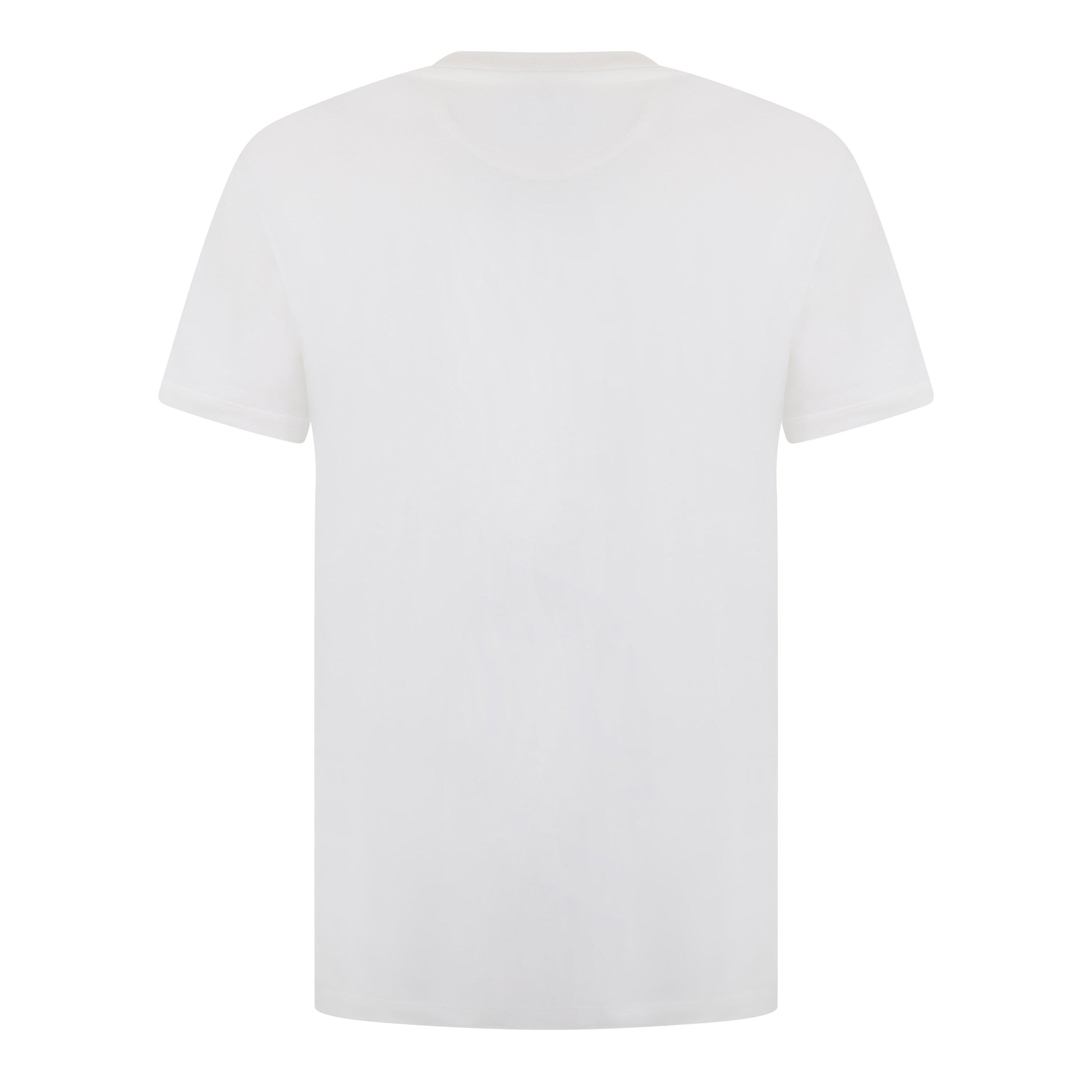 White - Fendi - Fendi Embroid Tee Sn63 - 2