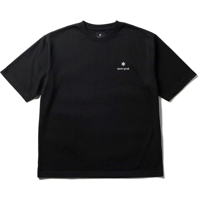 Snow Peak Men's NSD Logo Short Sleeve T-Shirt - Black - X Large
