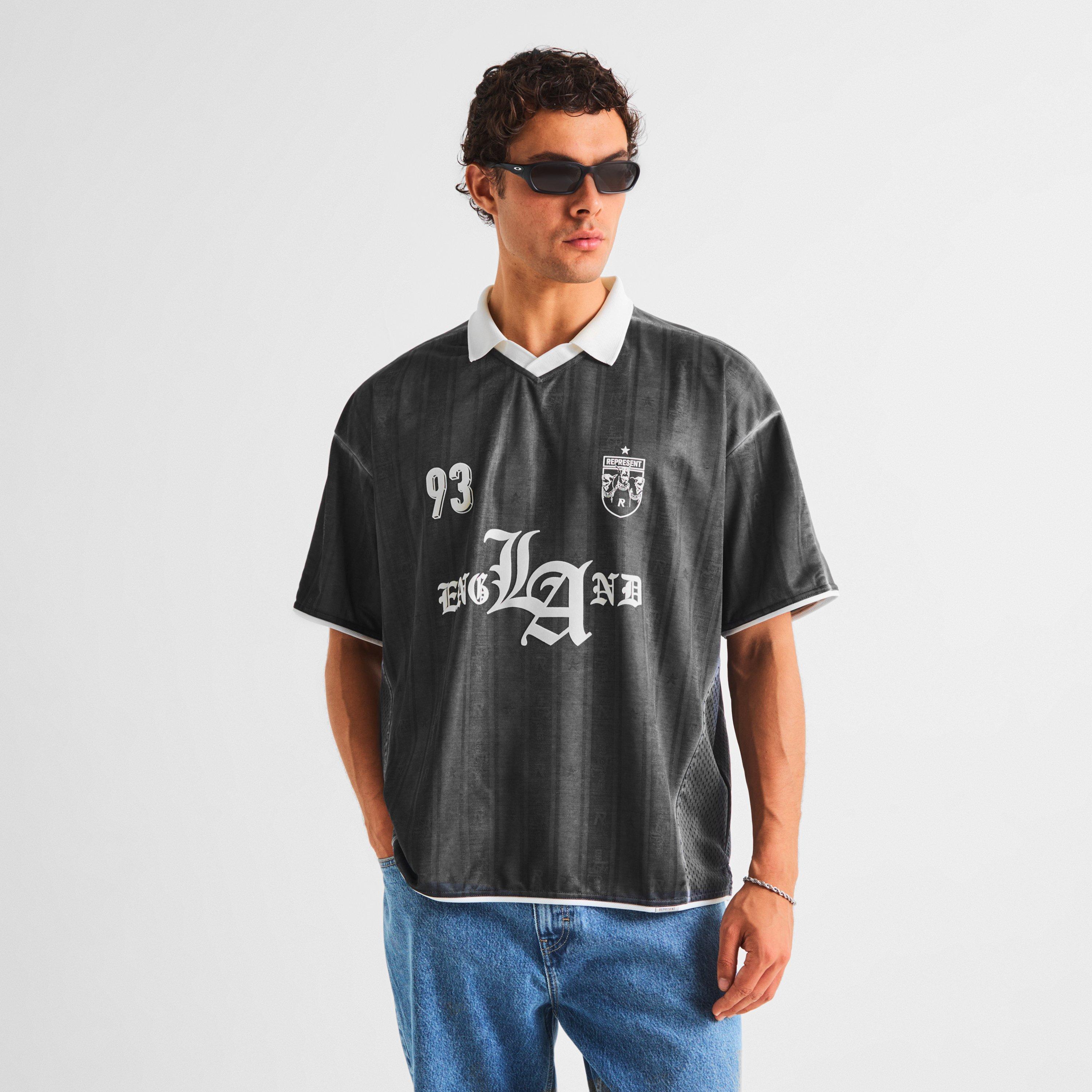 Washed Black - Represent - Rep engLAnd Top Sn64 - 3