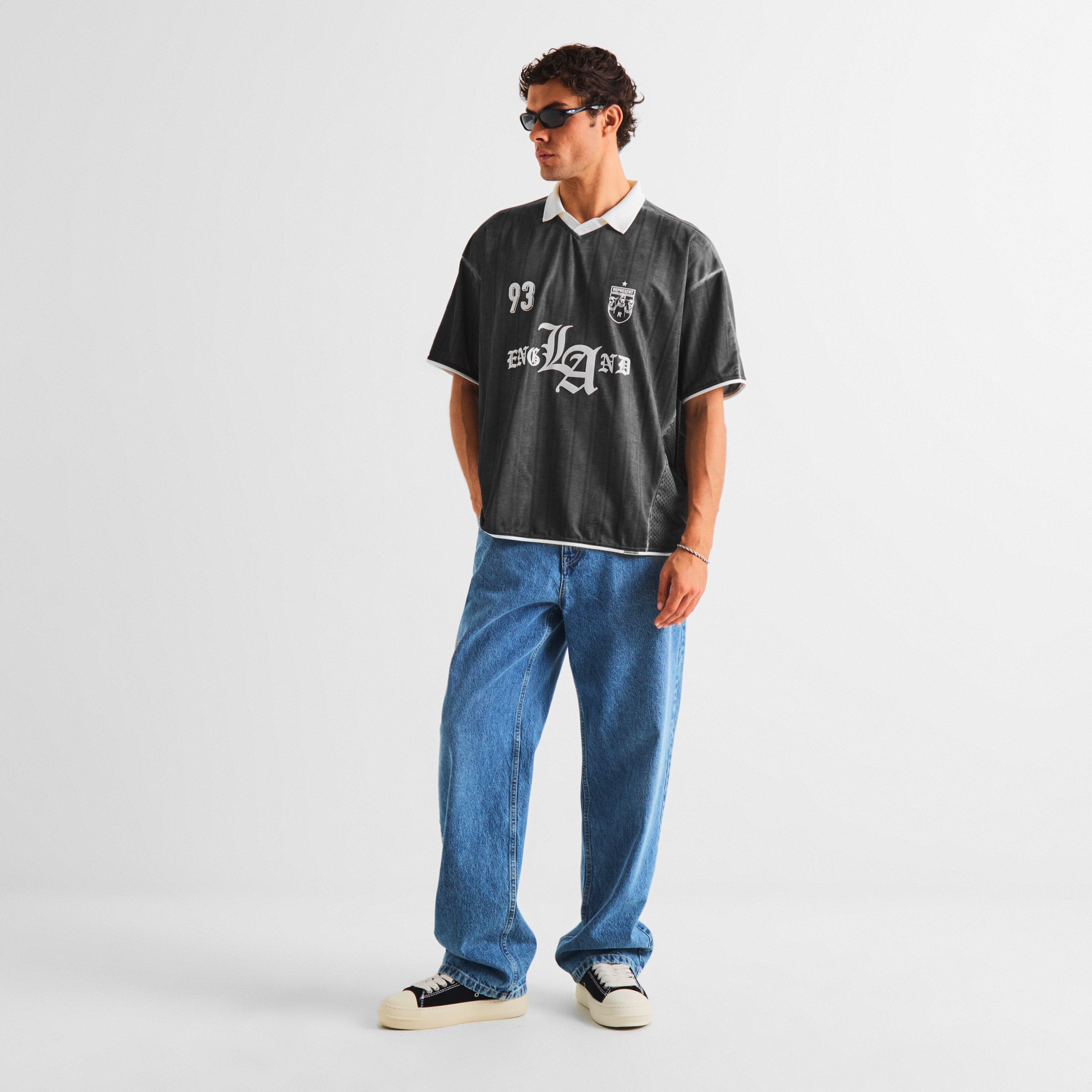 Washed Black - Represent - Rep engLAnd Top Sn64 - 6