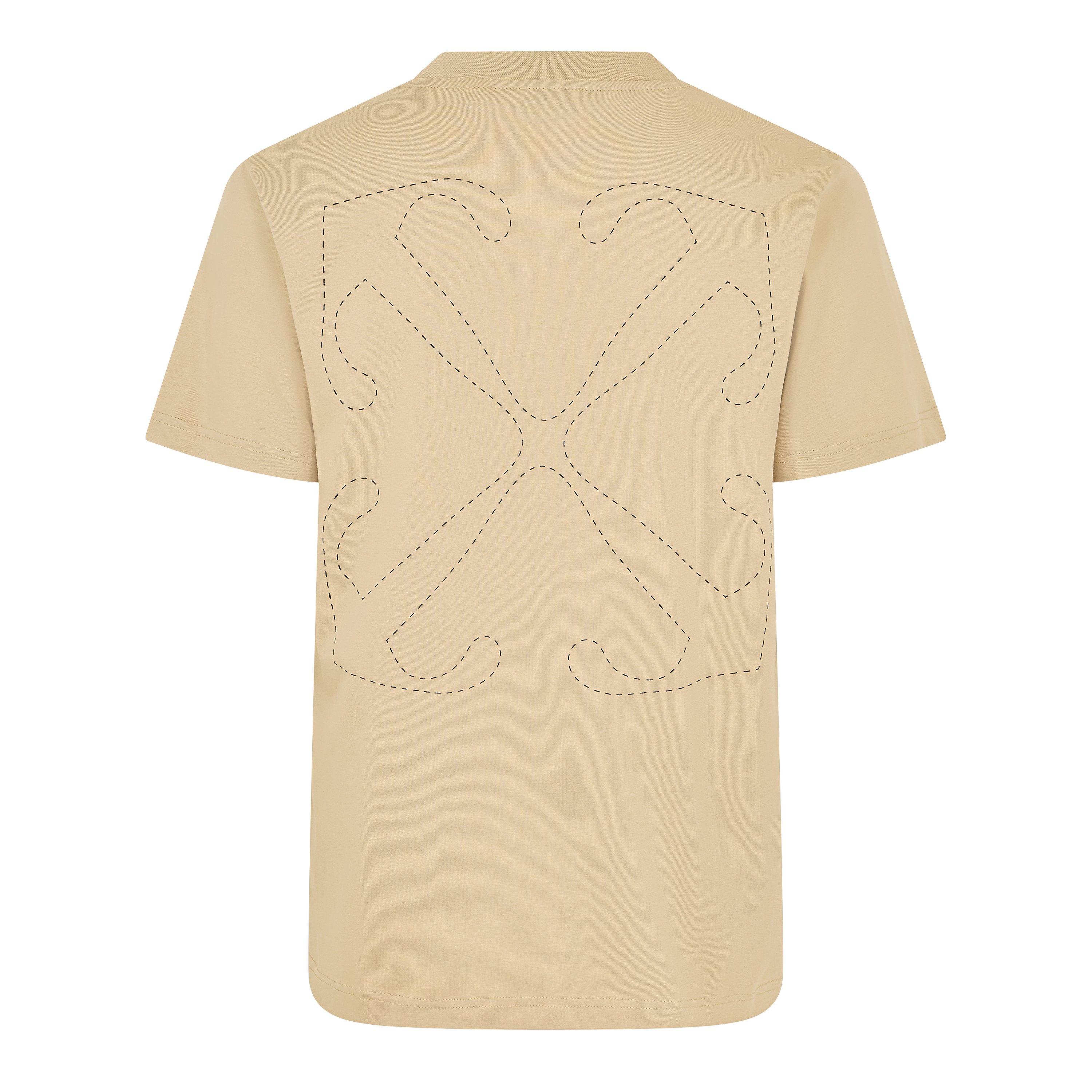 Brown Rice-Mole - Off White - Men's - Technical Tape T-Shirt - 1