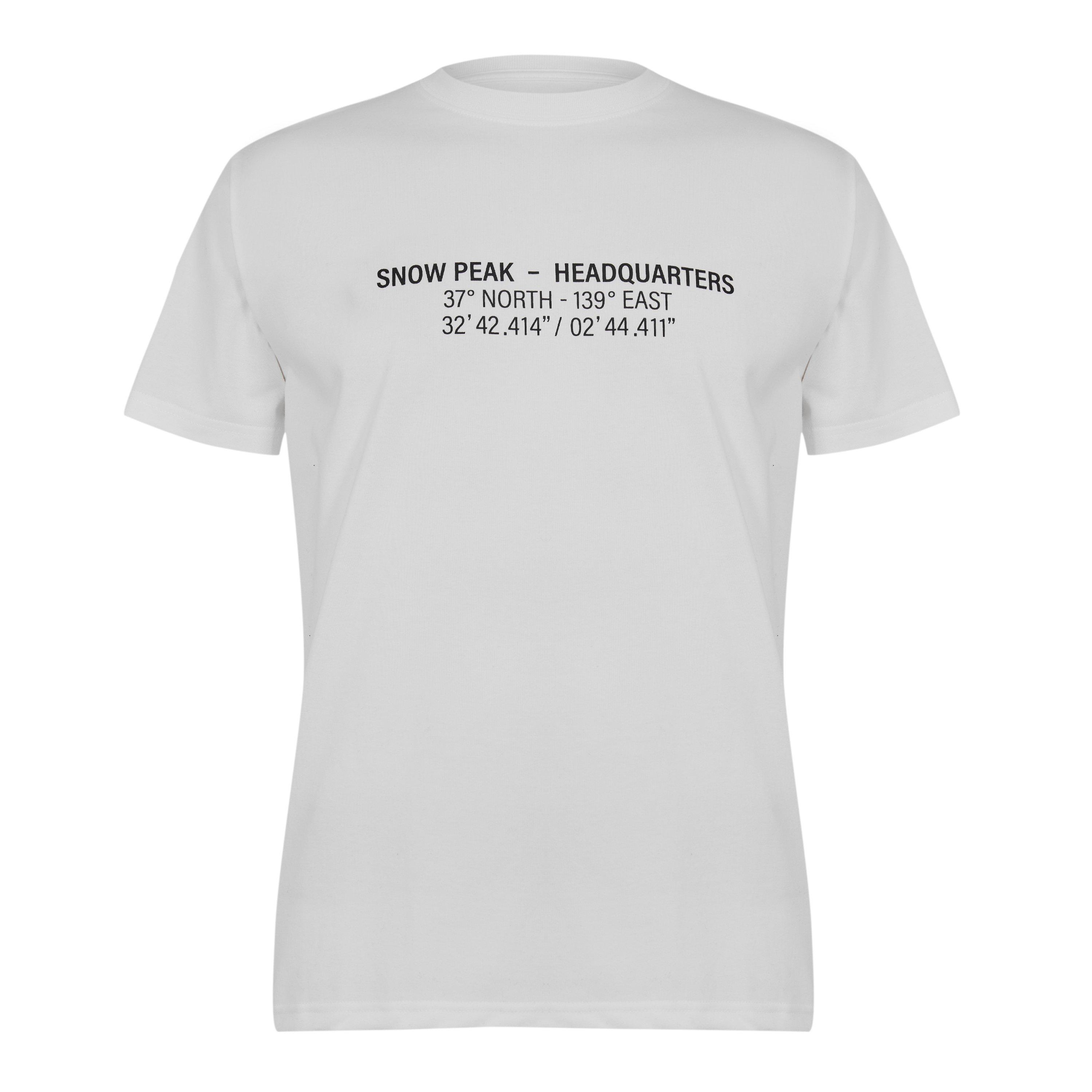 Off White - Snow Peak - Men's HQ Topographic T-Shirt - 1