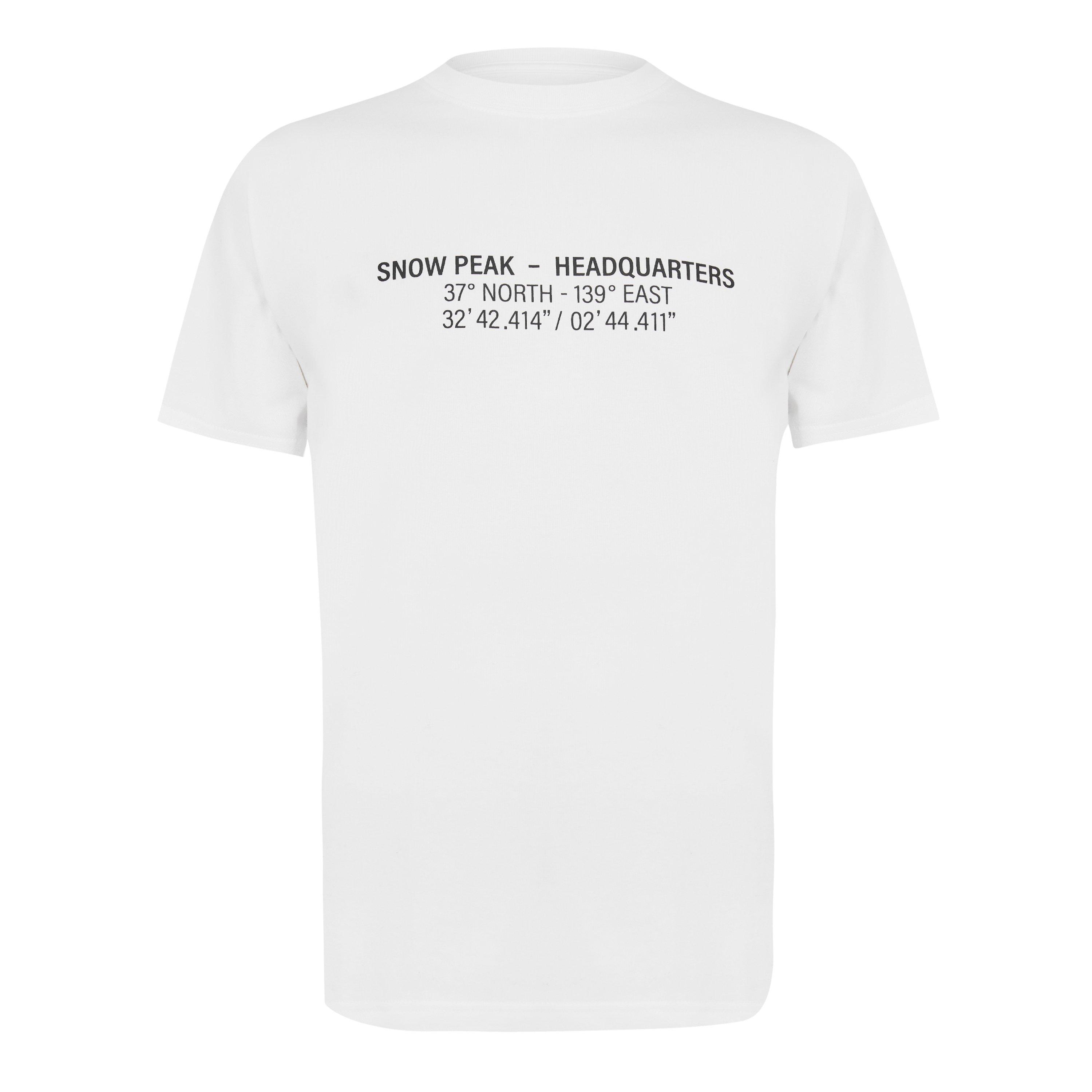 Off White - Snow Peak - Men's HQ Topographic T-Shirt - 1