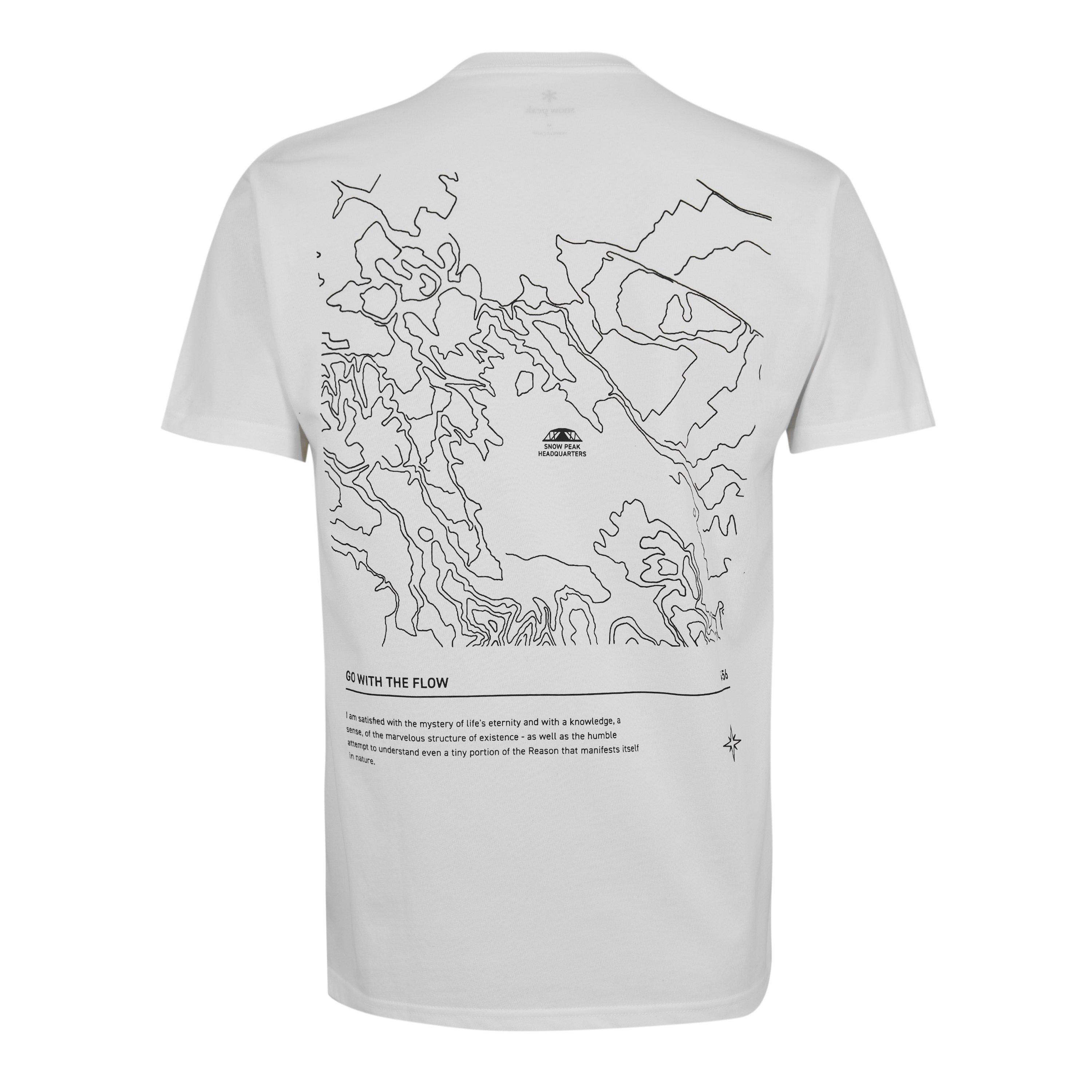 Off White - Snow Peak - Men's HQ Topographic T-Shirt - 2