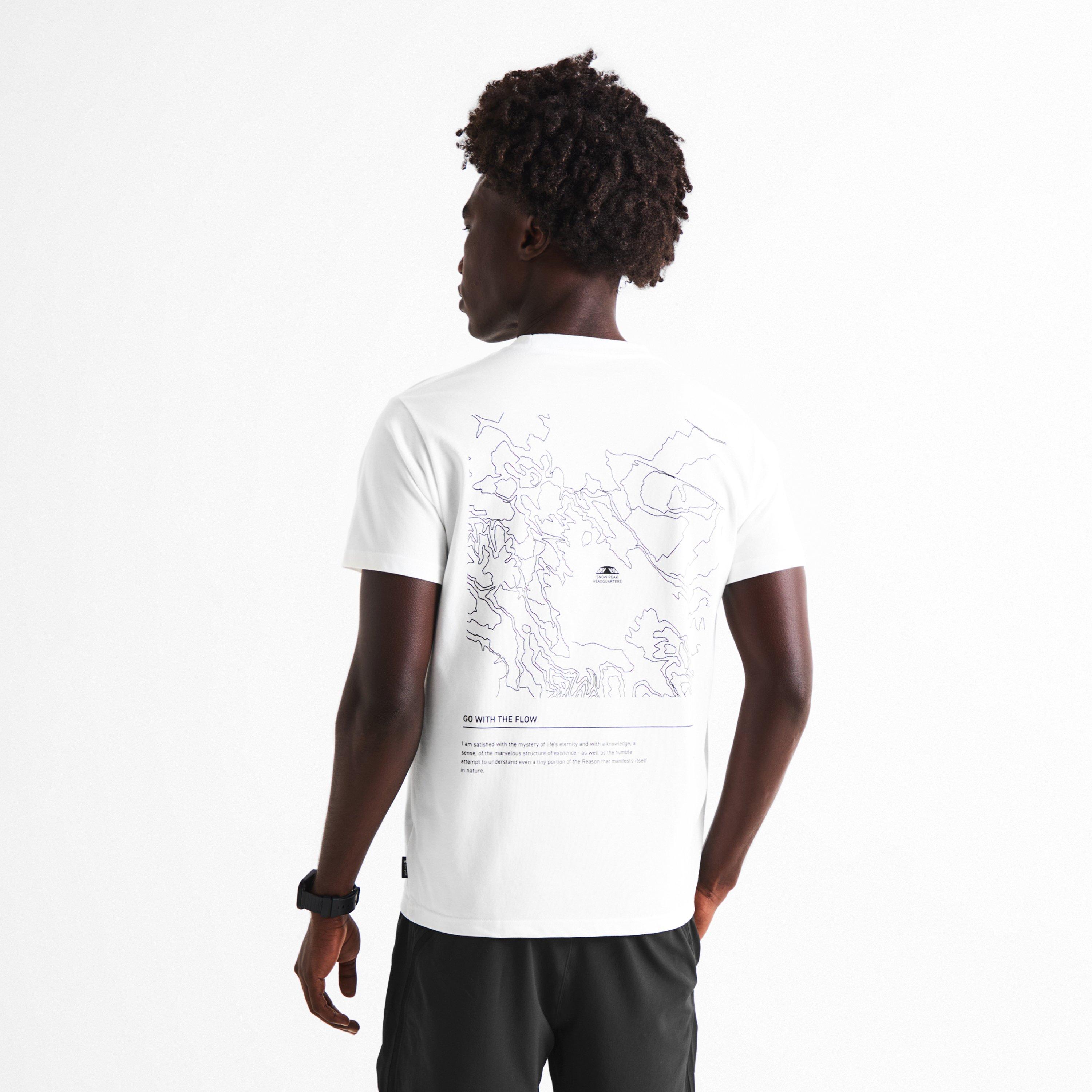 Off White - Snow Peak - Men's HQ Topographic T-Shirt - 4