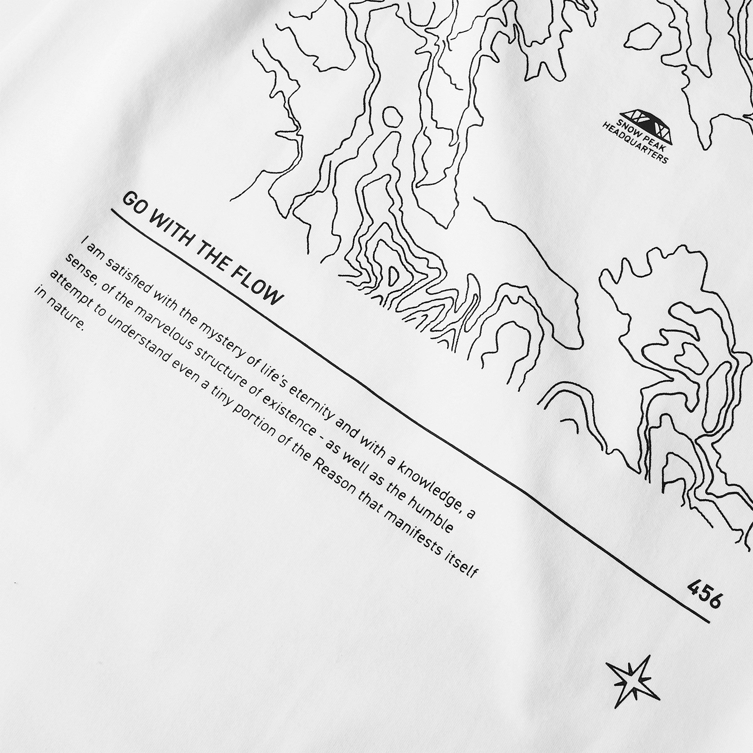 Off White - Snow Peak - Men's HQ Topographic T-Shirt - 5