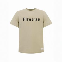 Firetrap Large Logo T Shirt Mens