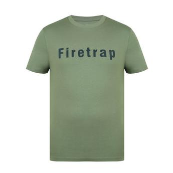 Firetrap Large Logo T Shirt Mens