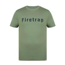 Firetrap Large Logo T-Shirt Mens