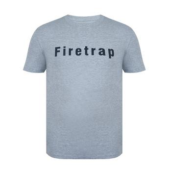 Firetrap Large Logo T Shirt Mens