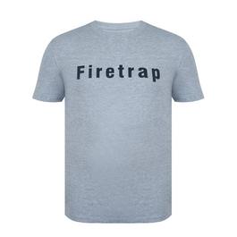 Firetrap Large Logo T-Shirt Mens