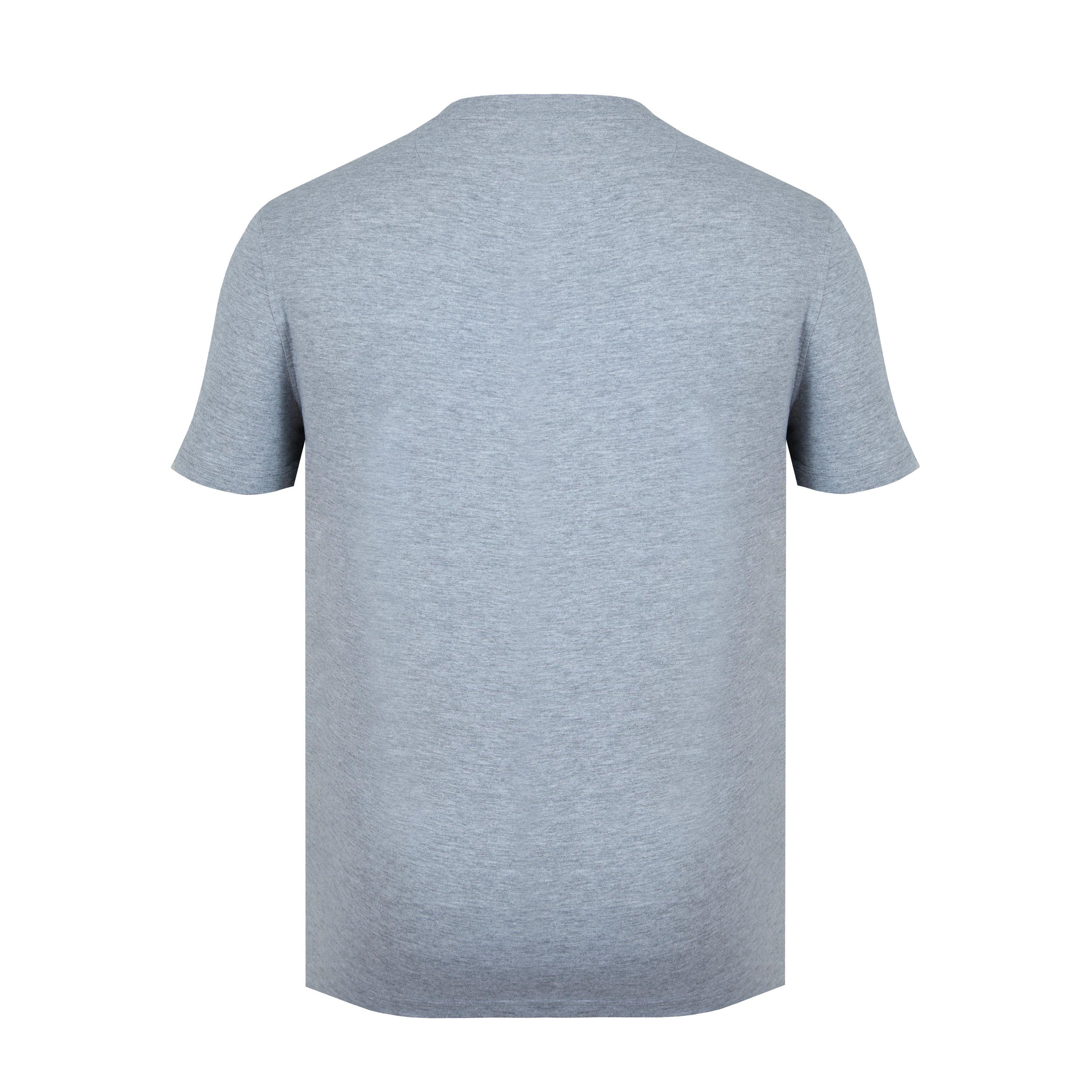 Grey Marl - Firetrap - Large Logo T-Shirt Mens - 2