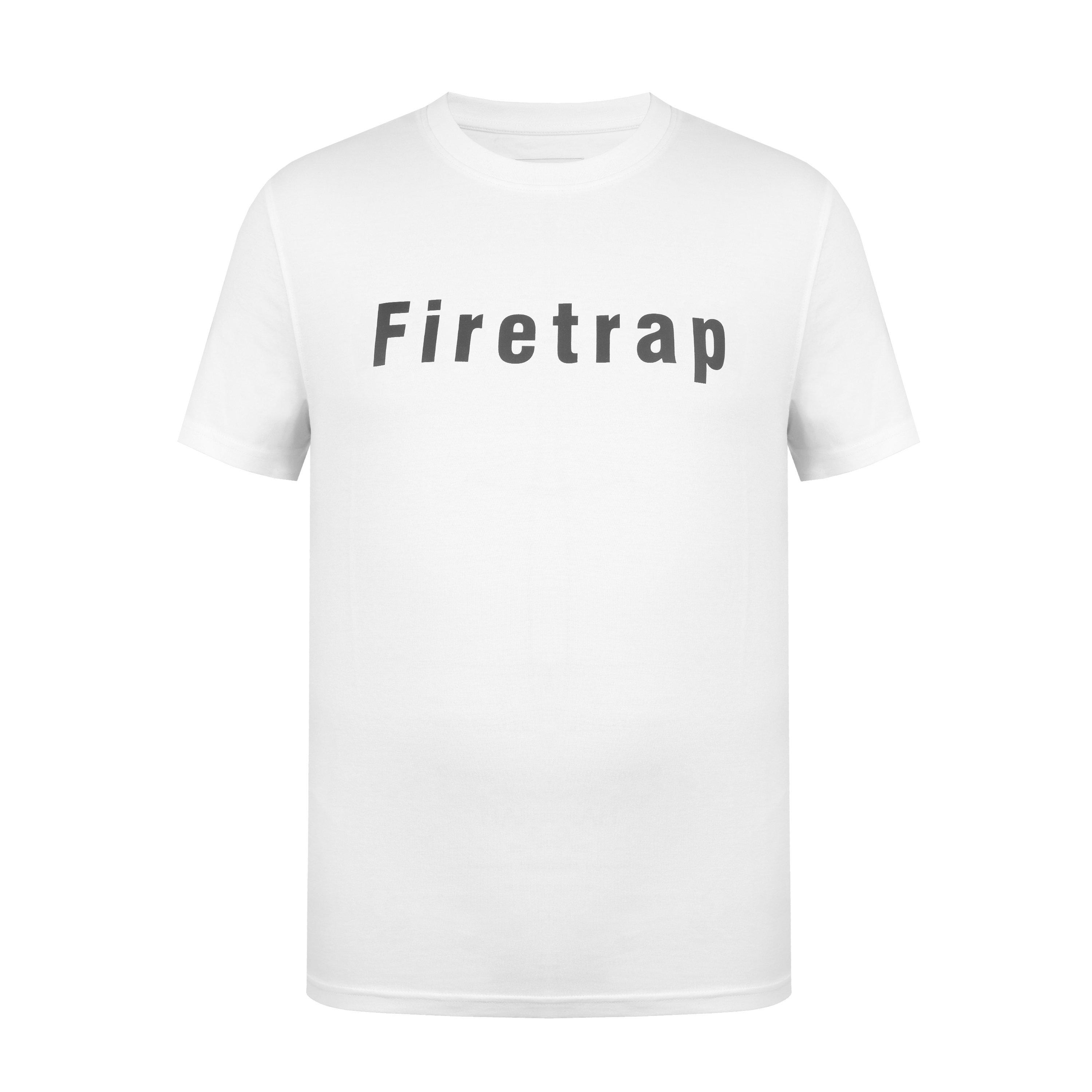 Firetrap Tee-Shirt Blitz Homme Vert Firetrap Tee-Shirt Blitz Homme Vert