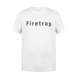 Firetrap Large Logo T Shirt Mens