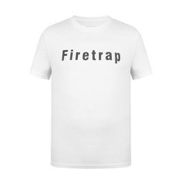 Firetrap Large Logo T-Shirt Mens