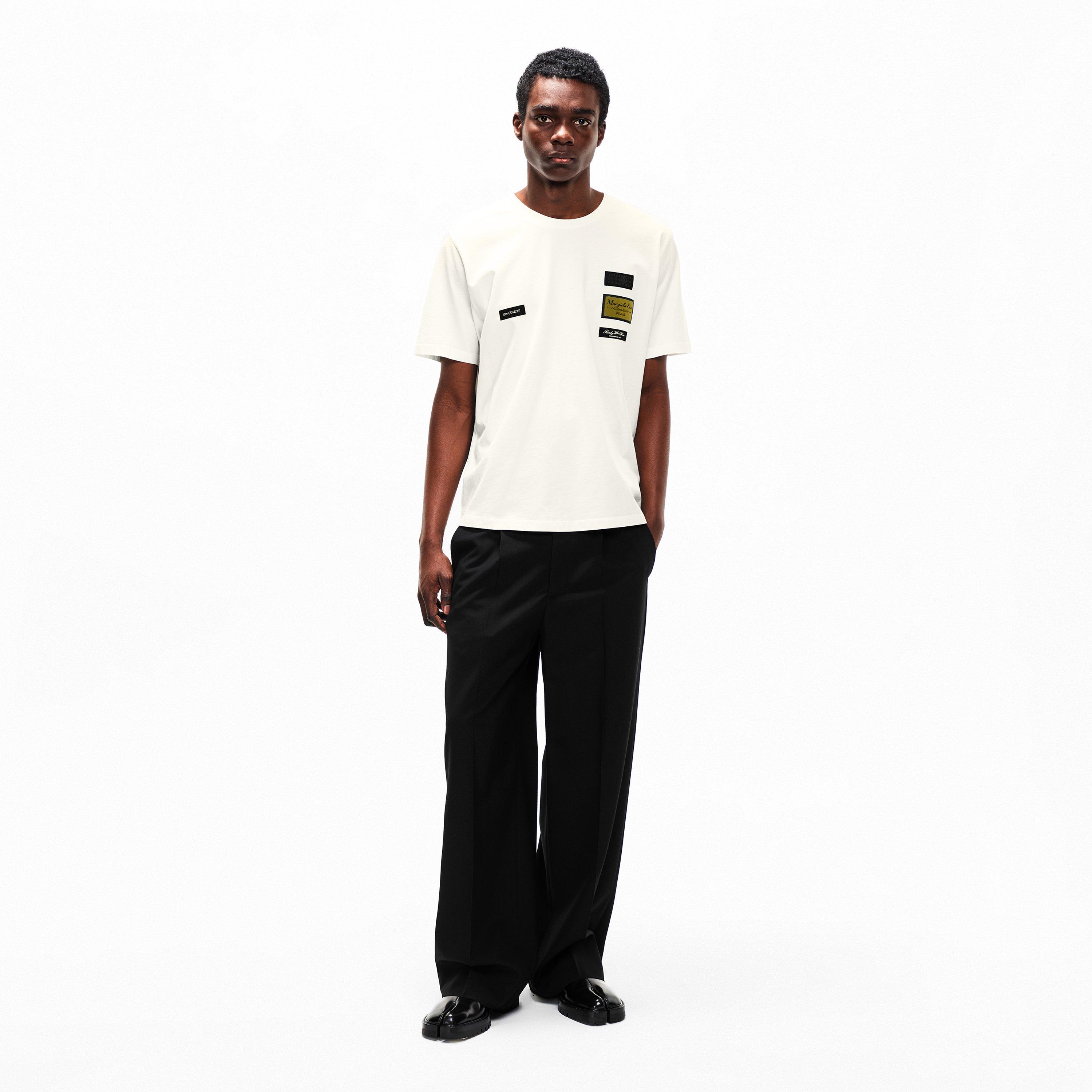 Off White - MM6 Maison Margiela - Men's Label T-Shirt - 6