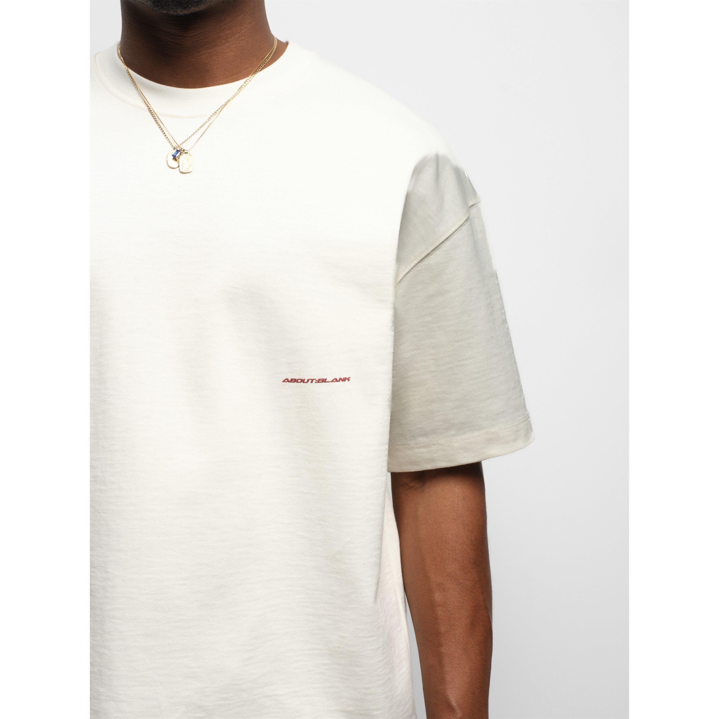 Oat - about:blank - Men's Oversized T-Shirt - 4