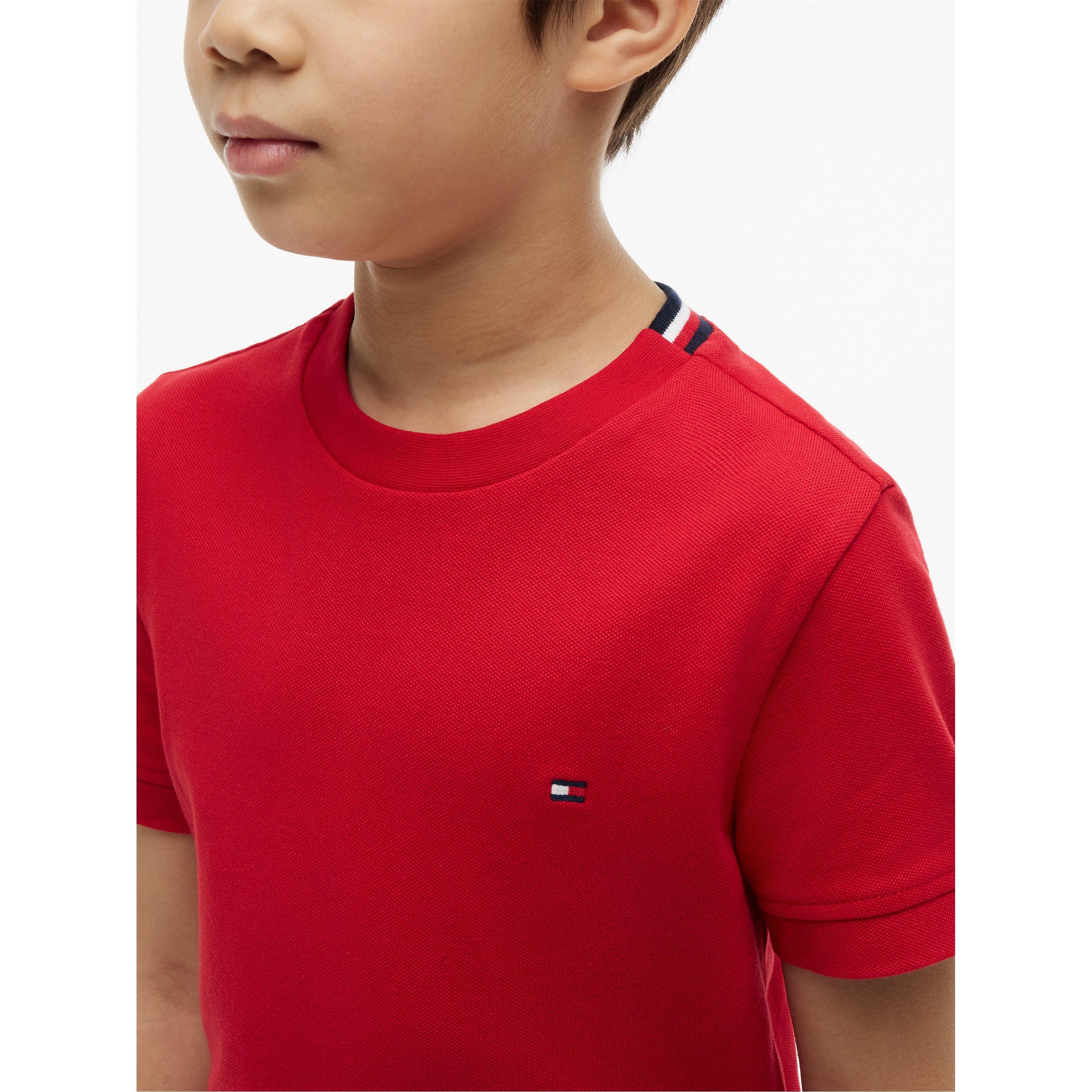 Primair Rood XLG - Tommy Hilfiger - Kids' T-Shirt - 4