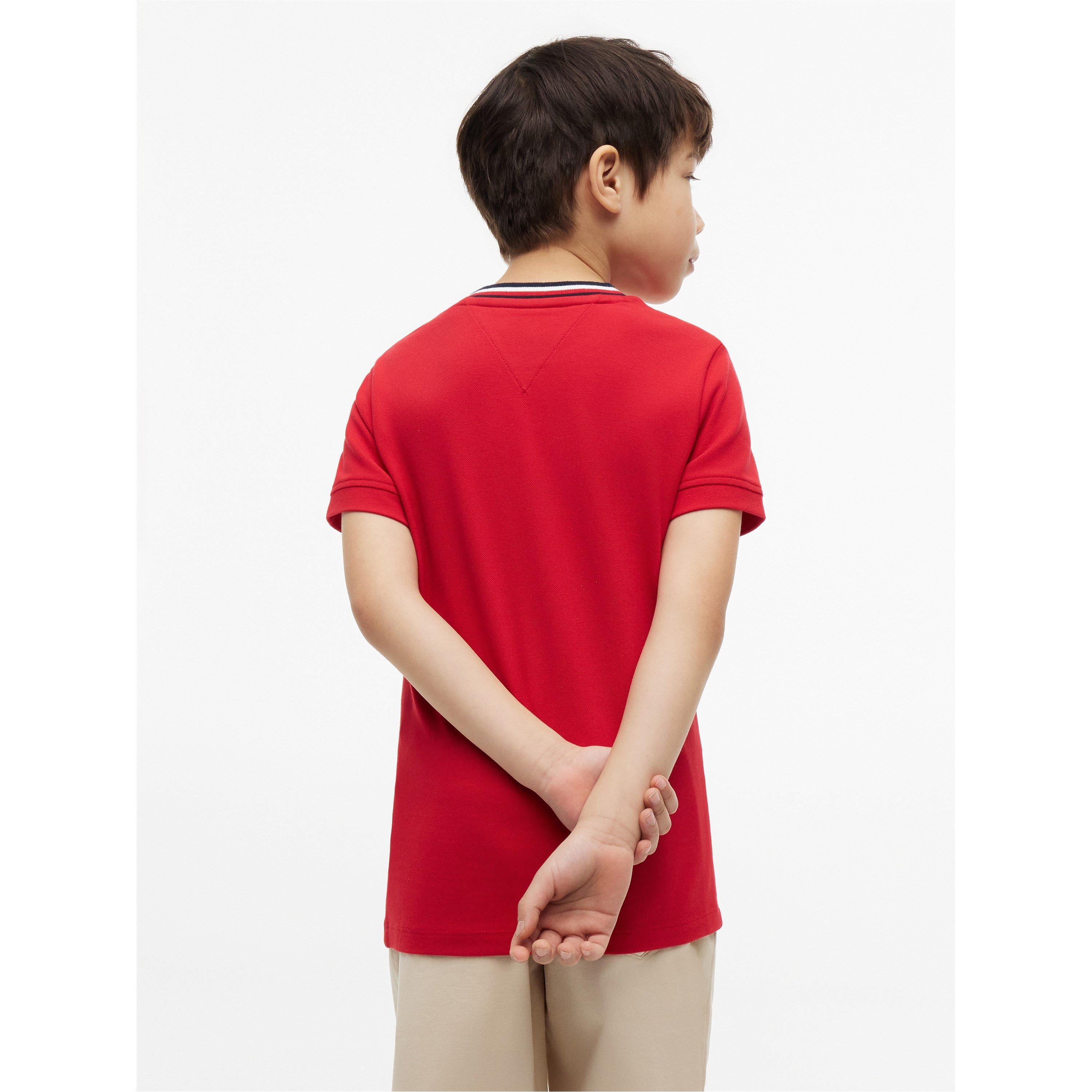 Primair Rood XLG - Tommy Hilfiger - Kids' T-Shirt - 5