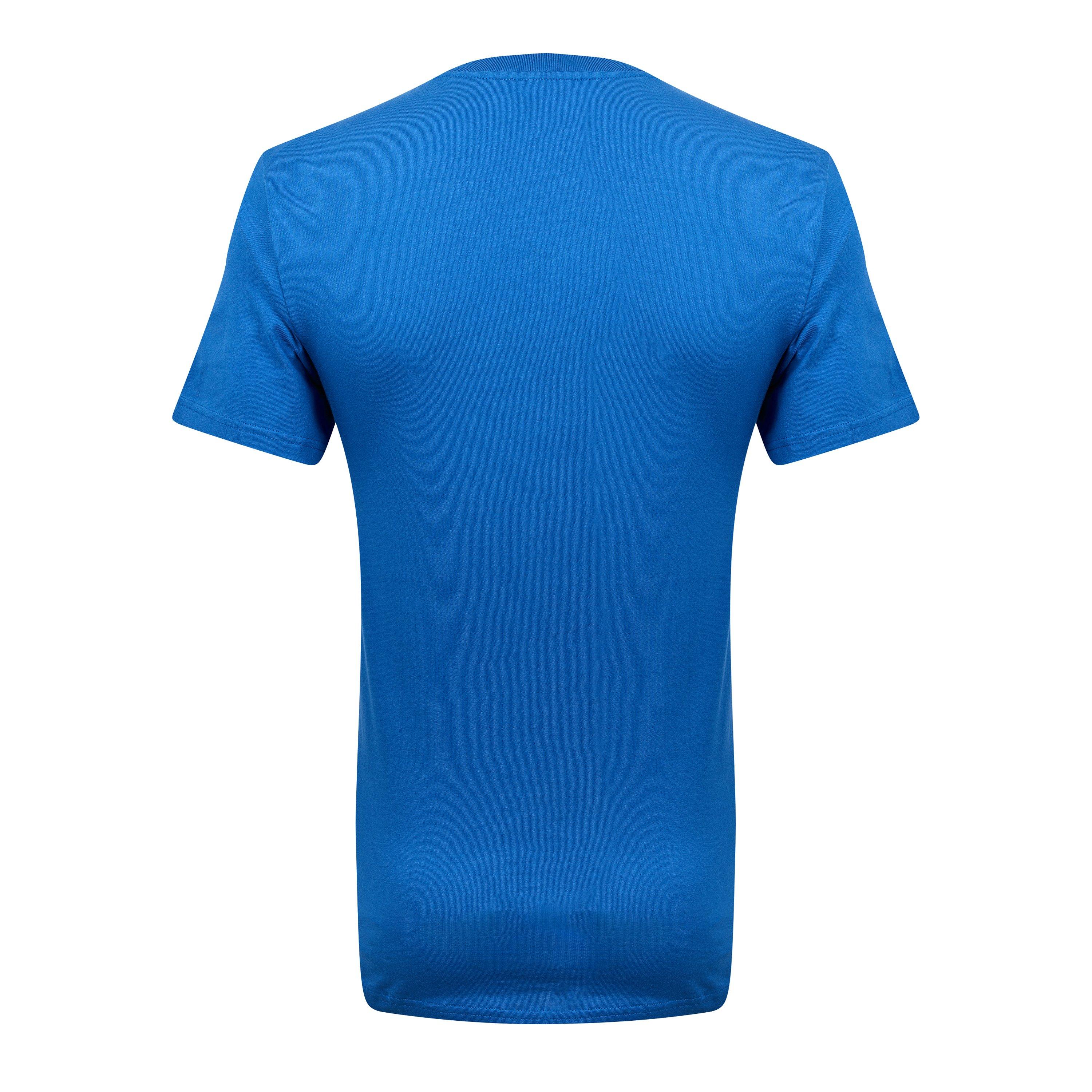 Kongeblå - United Colors of Benetton - Regular Fit Logo T-Shirt - 2