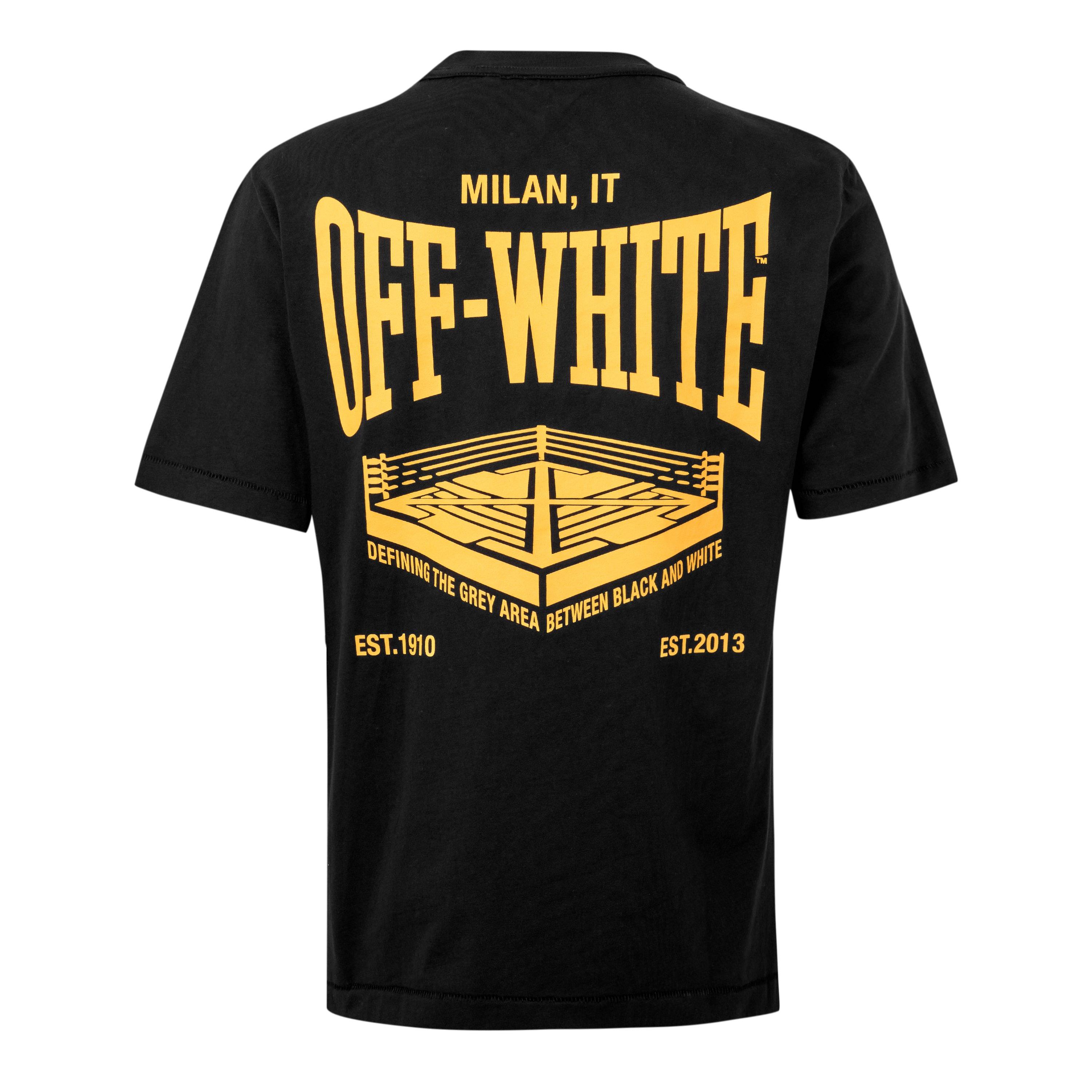 Black/Yellow - Off White x Everlast - Off-White™ c/o Everlast Mens Gym Tee - 2