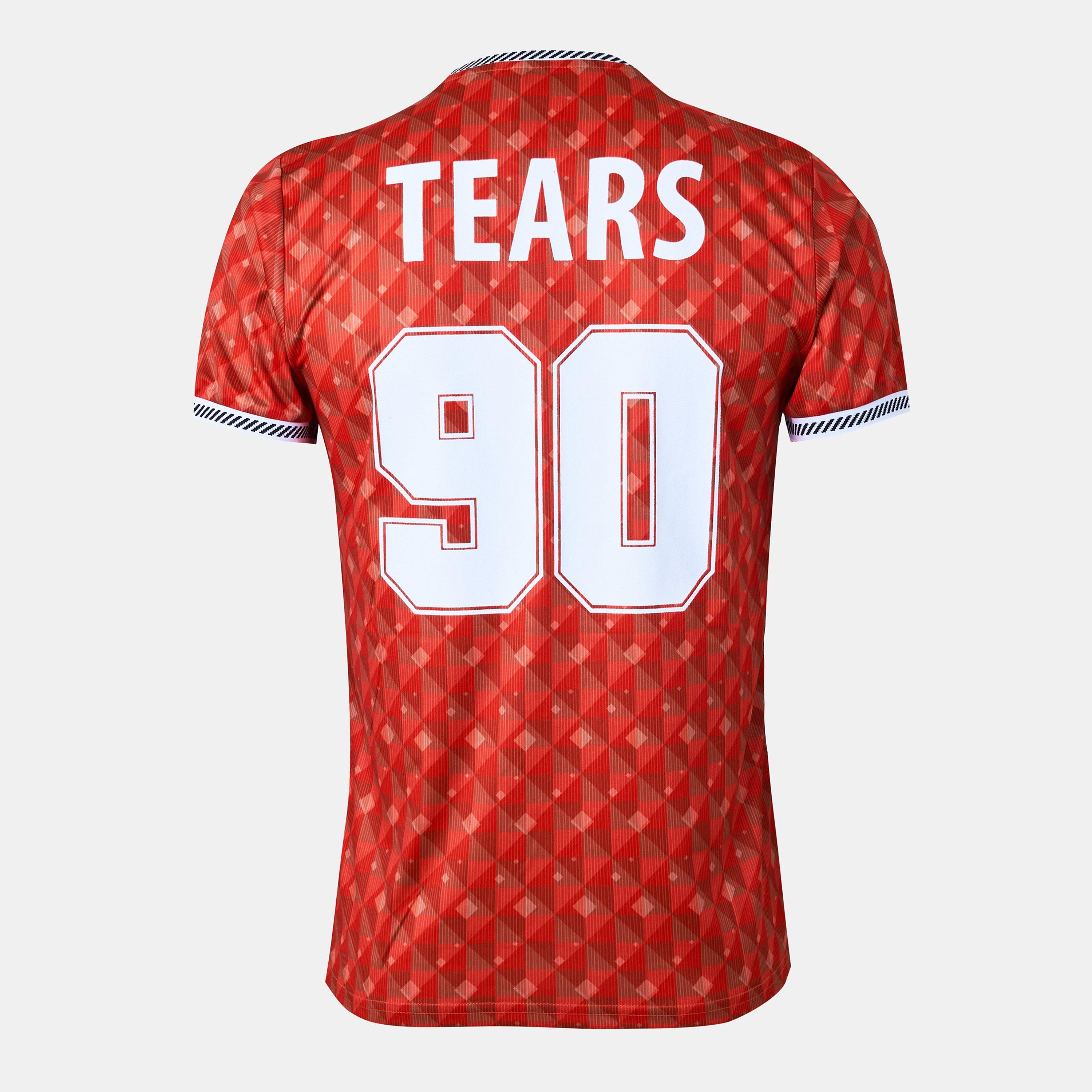 Red Mix - Luke - Tears90 Regular Fit T-Shirt - 2