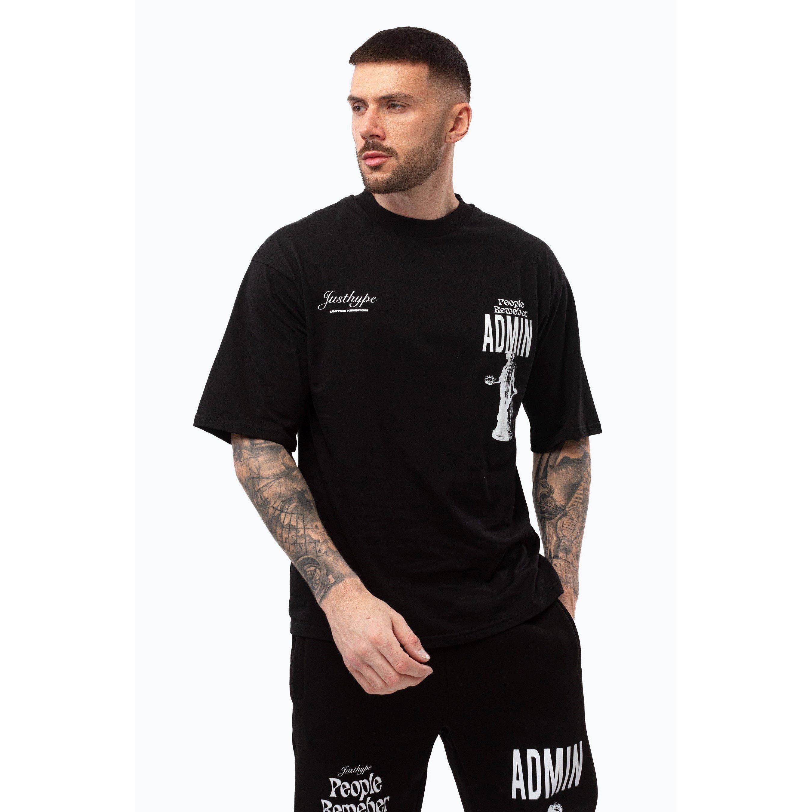 Schwarz - Hype - Men's Regular Fit T-Shirt - 1