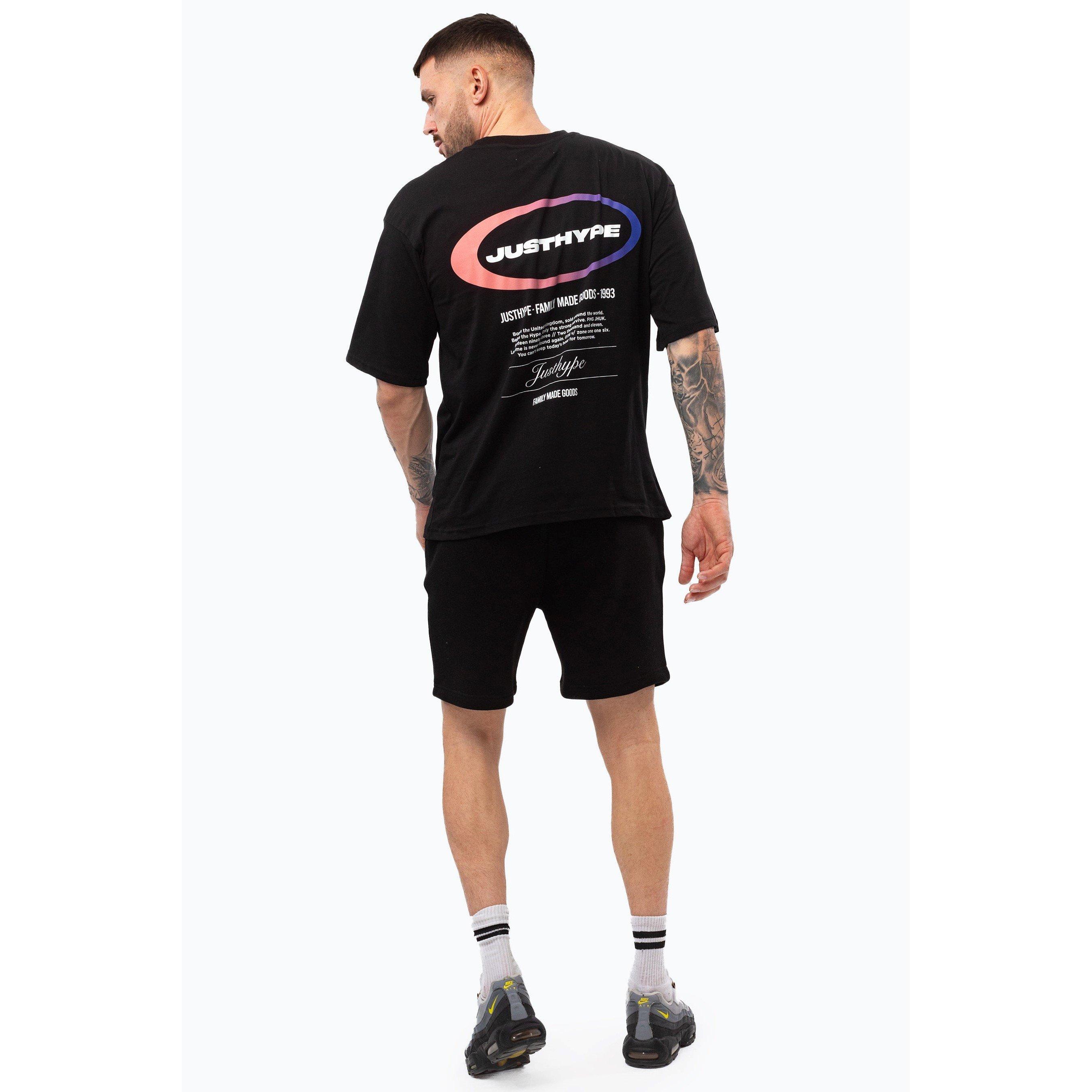 Black - Hype - Oval Regular Fit T-Shirt - 4