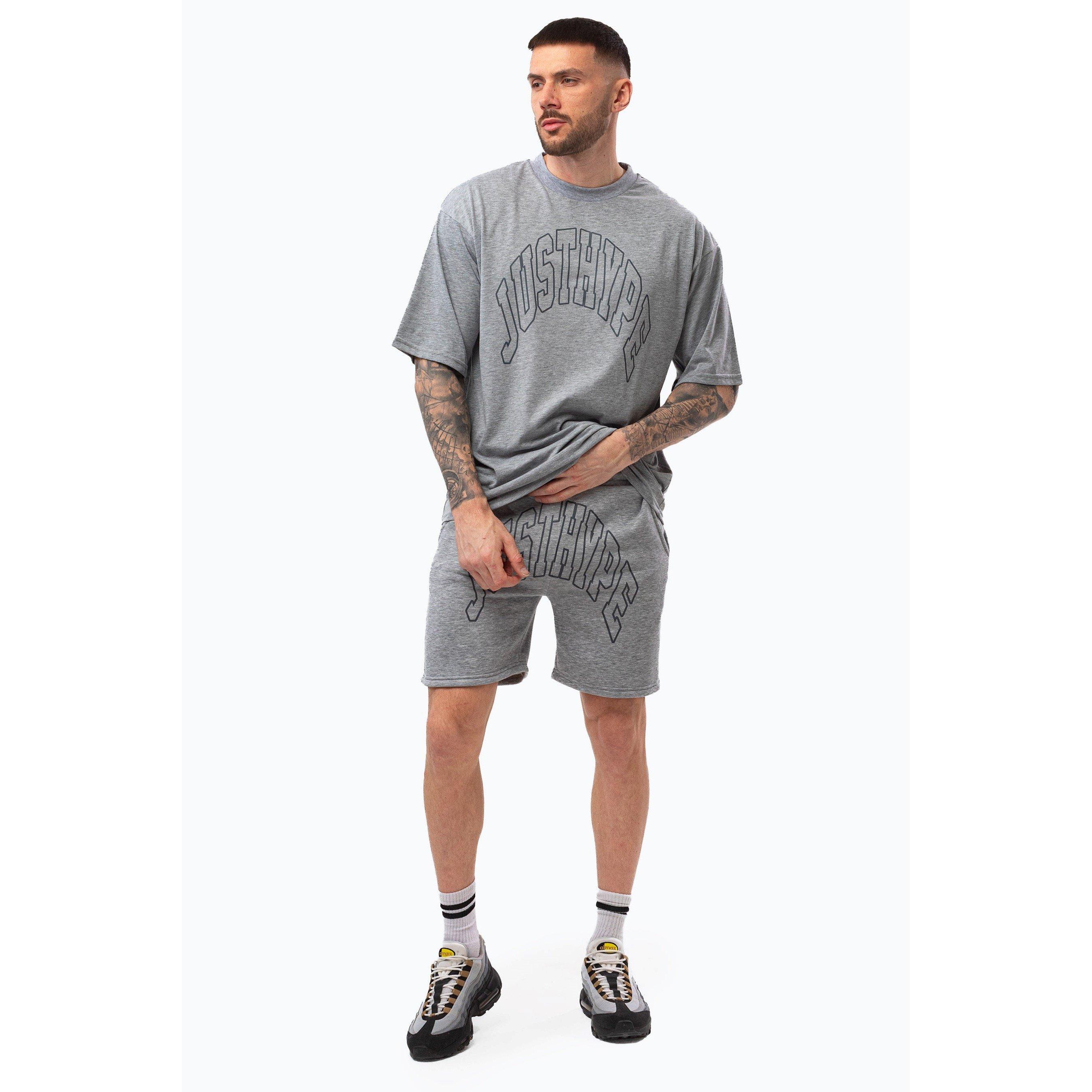 Grey - Hype - College Outline Regular Fit T-Shirt - 2