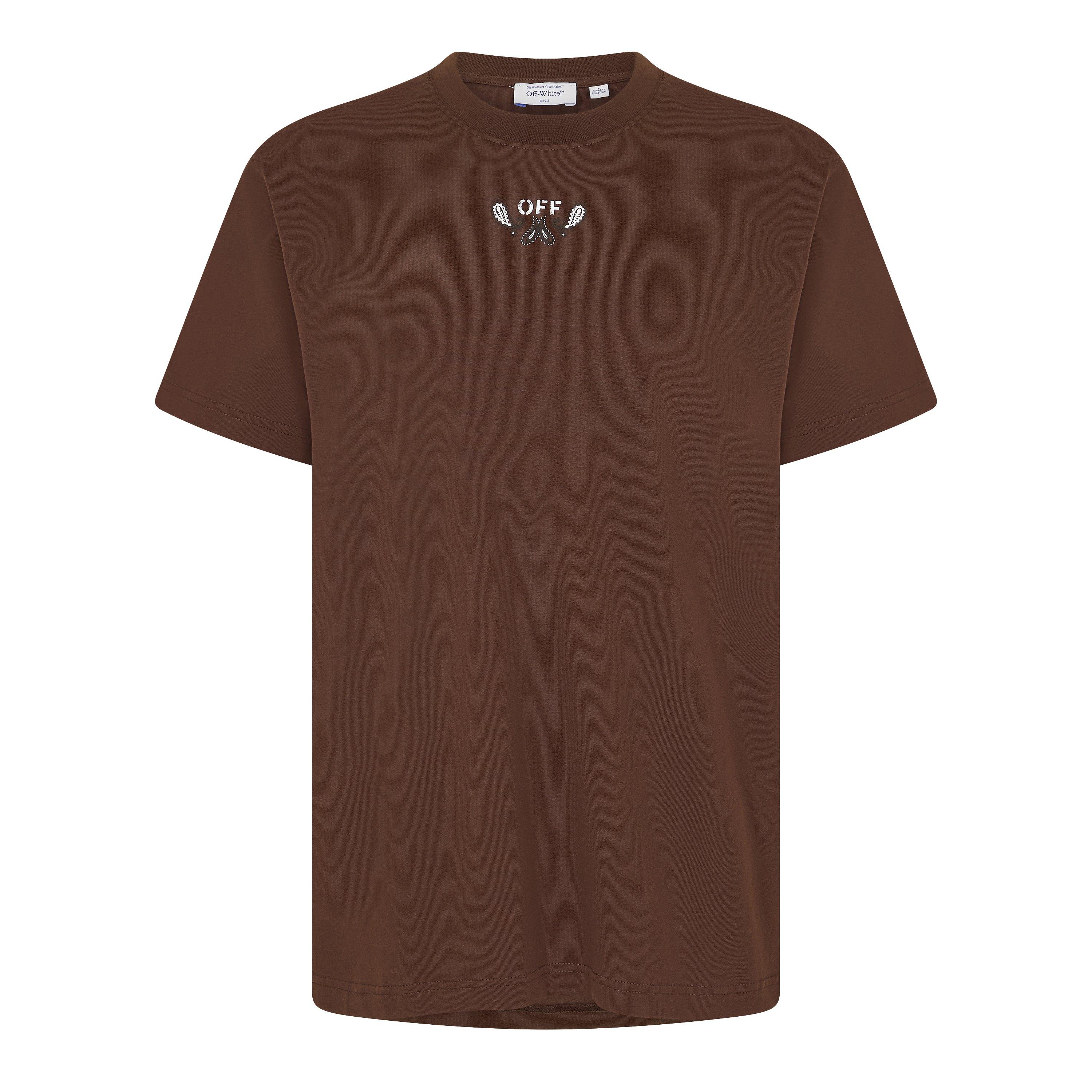 Off White Men's Bandana T-Shirt | Flannels