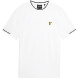 Lyle and Scott Lyle Tipped Tee Sn54