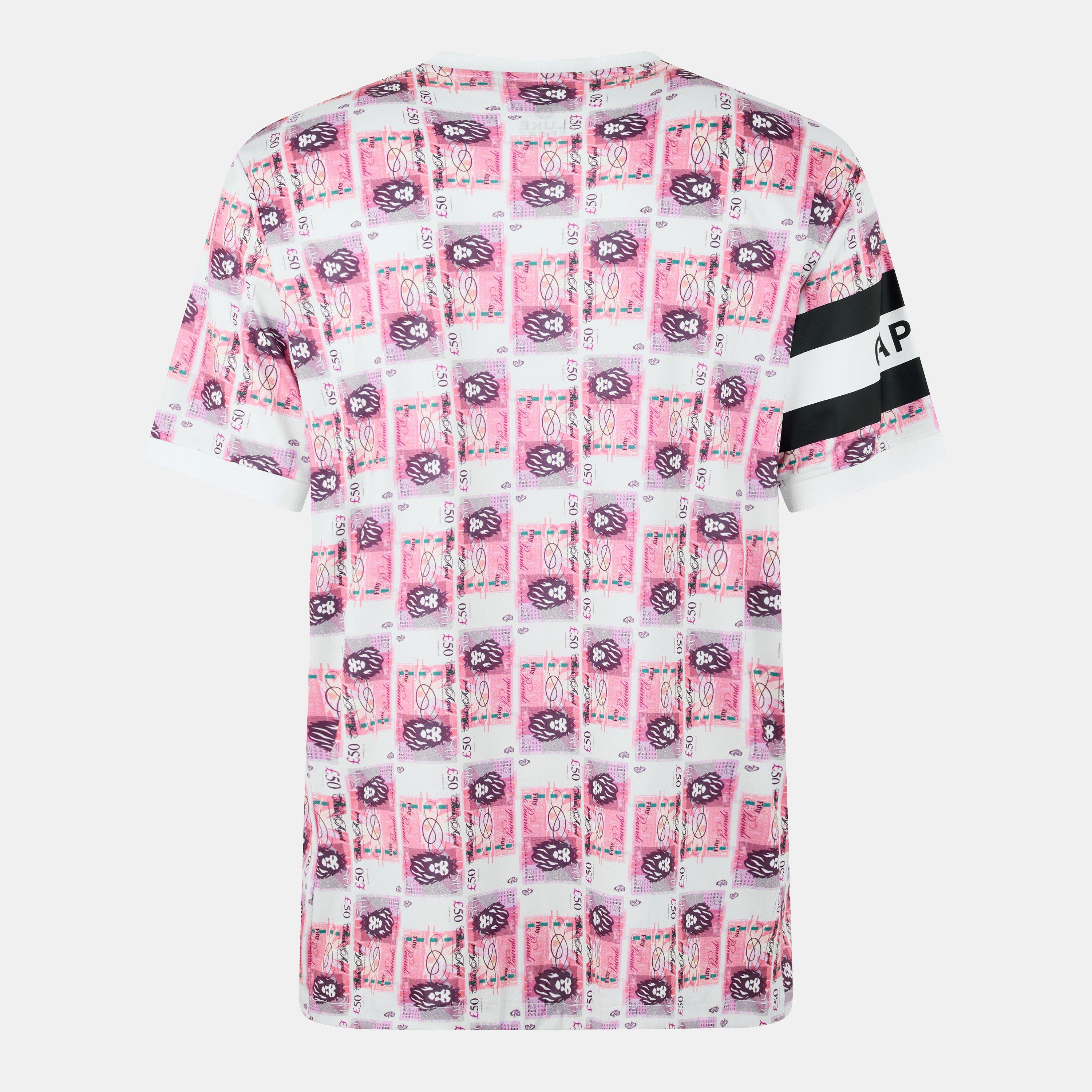 Red White - Luke - Men's LaM Concept Regular Fit T-Shirt - 2