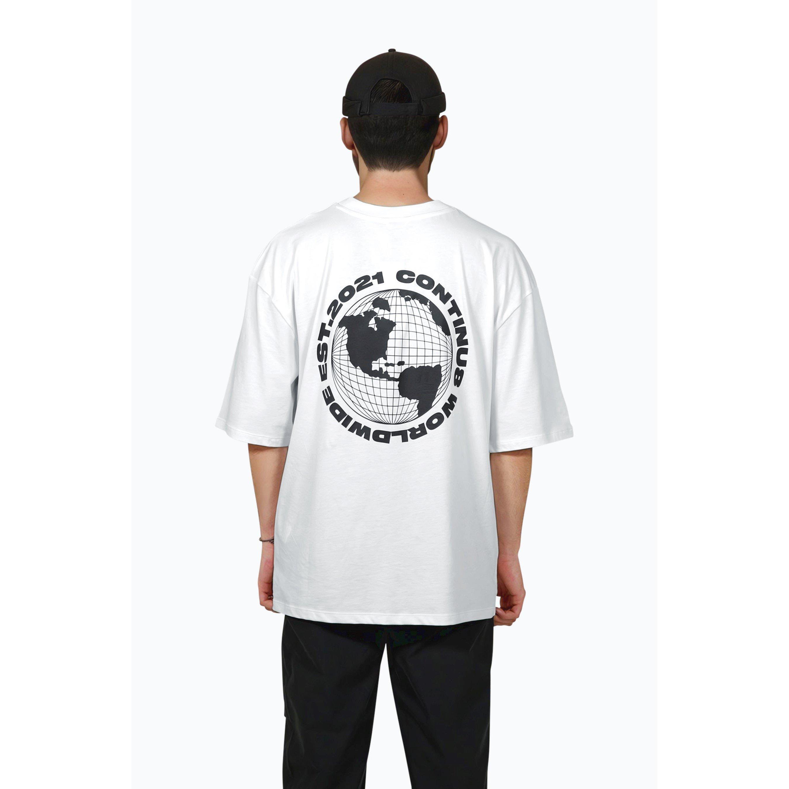 Blauw - Hype - Around The World Regular Fit T-Shirt - 3