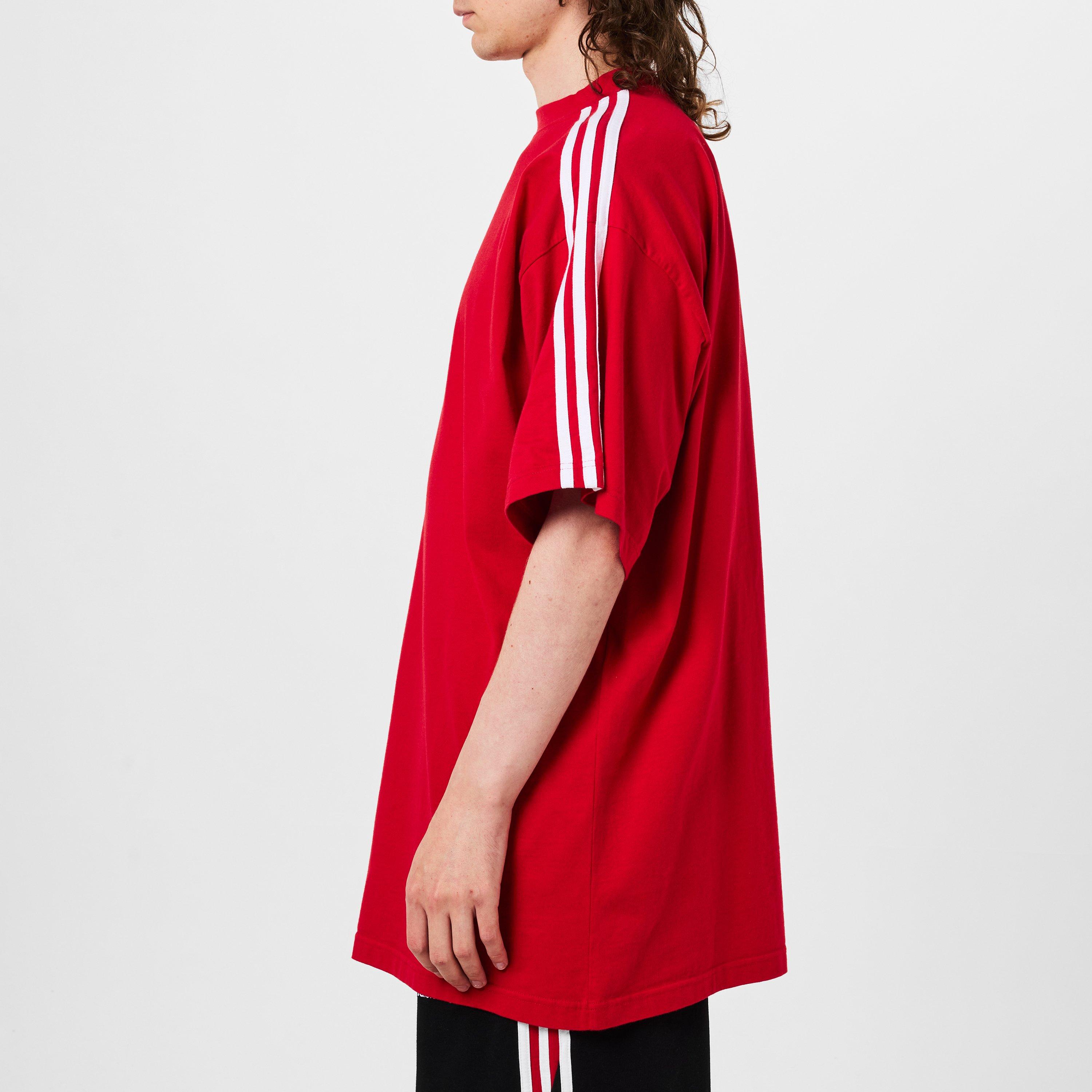 Red/wht 6542 - Balenciaga - X Adidas Oversized T-Shirt - 2