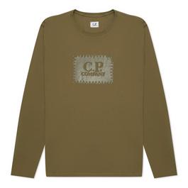 CP Company Long Sleeve Label T-Shirt