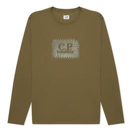 CP Company Long Sleeve Label T-Shirt