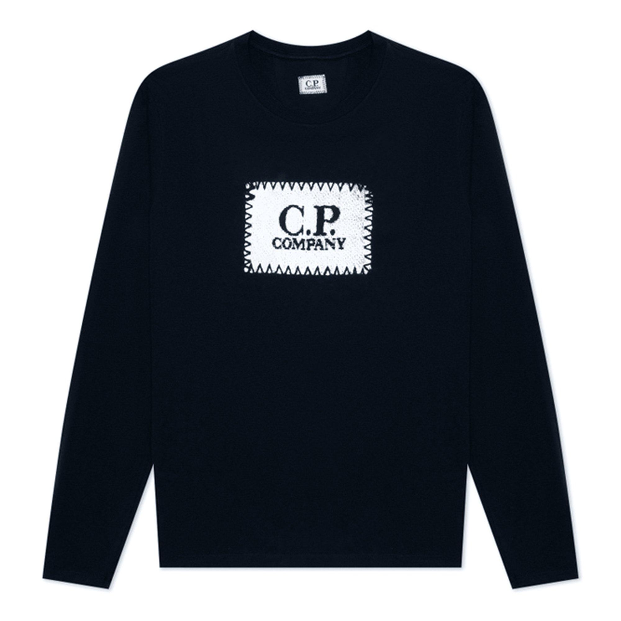 CP Company | L/S LABEL TEE Sn41 | Long Sleeve T-Shirts | Sports 