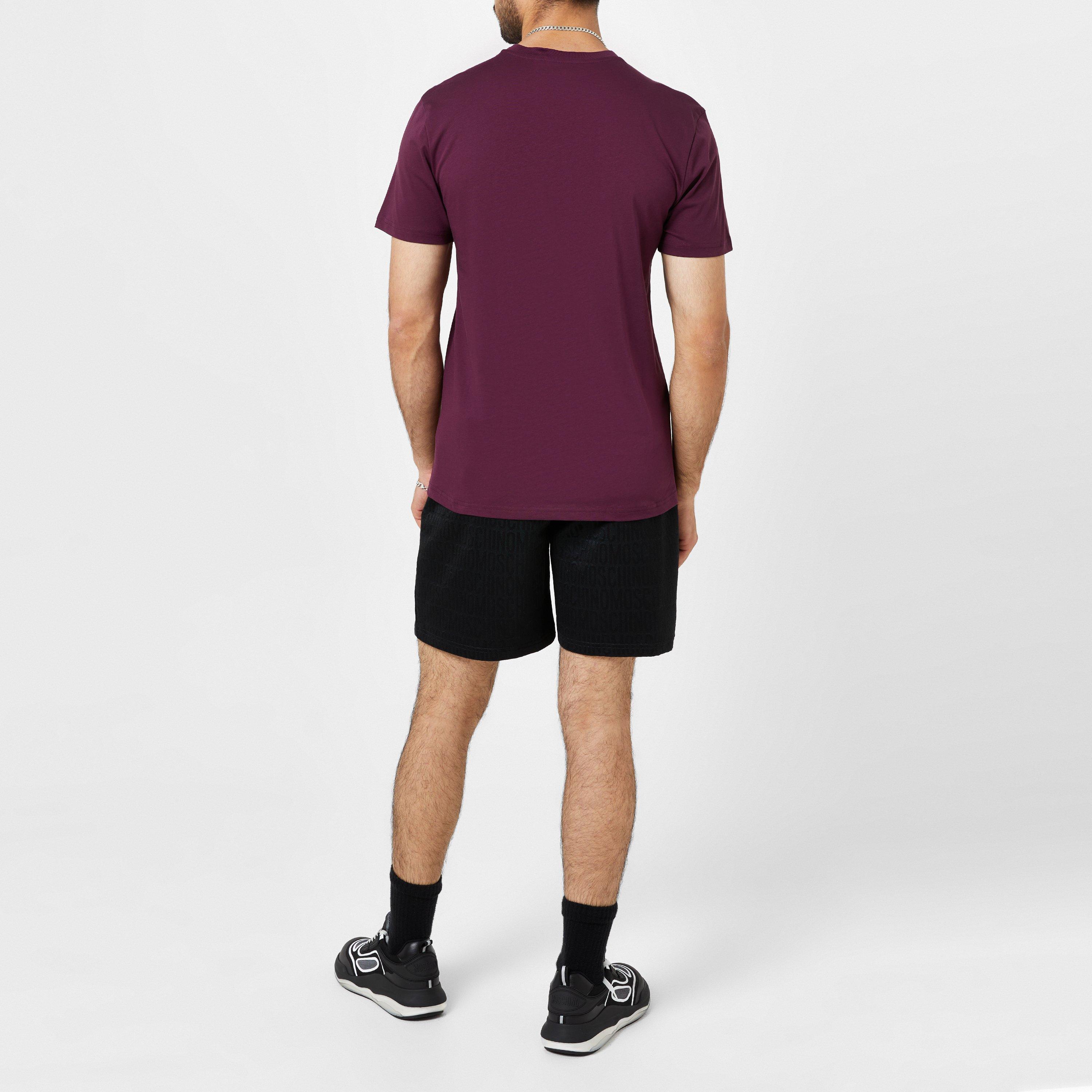 Burgundy - Moschino - Question Mark T Shirt - 3