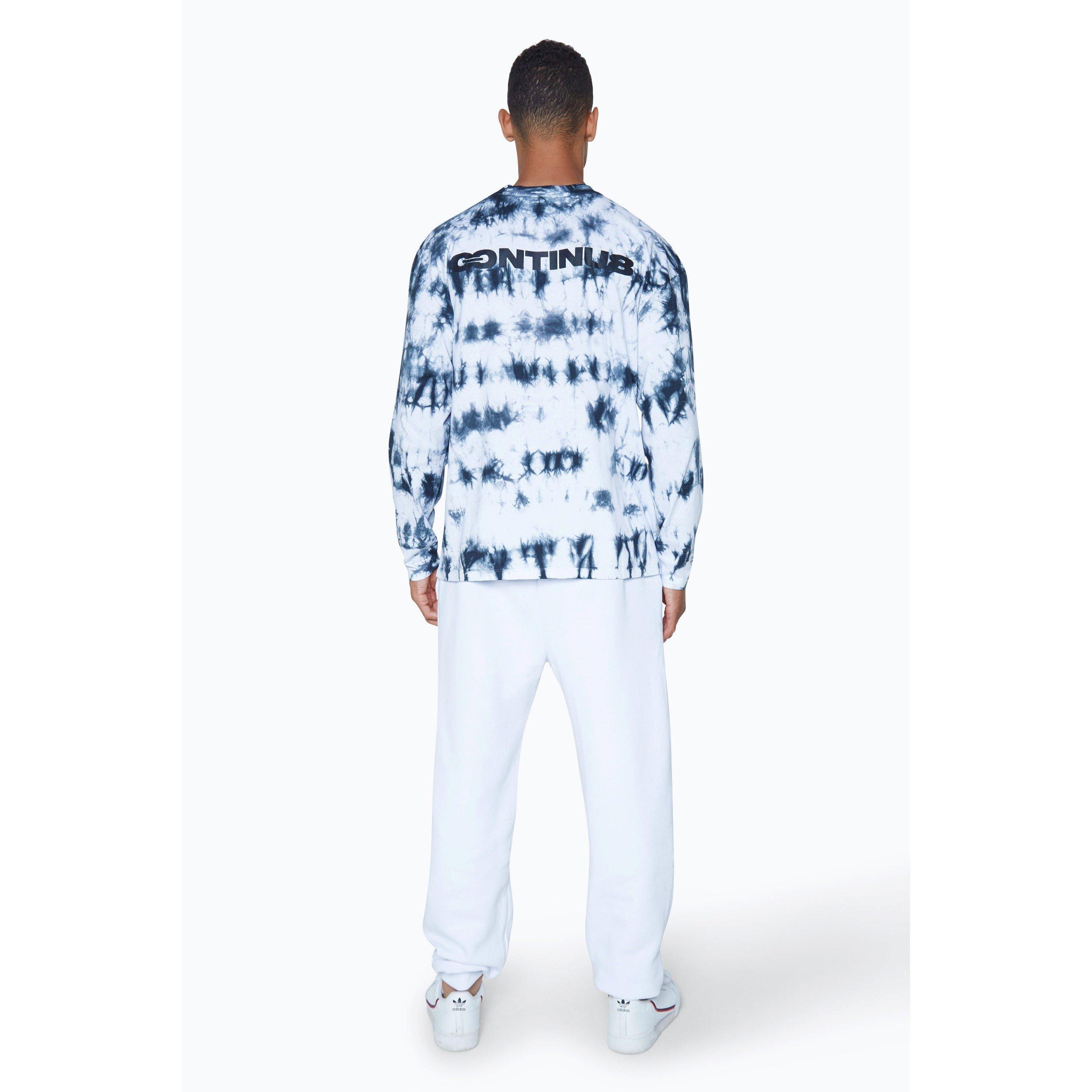 Zwart - Hype - Dye Long-Sleeve Regular Fit T-Shirt - 4