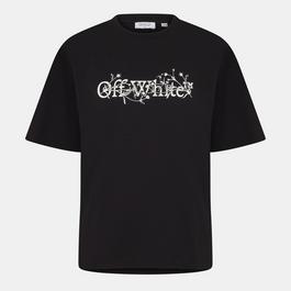Off White Flower Skte T Sn99