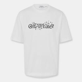 Off White Flower Skte T Sn99
