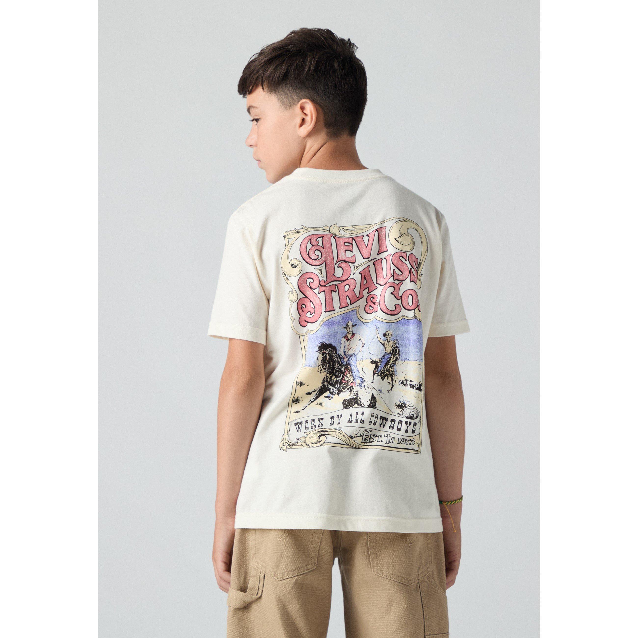 Egret W0E - Levis - Kids' Regular Fit Graphic T-Shirt - 4